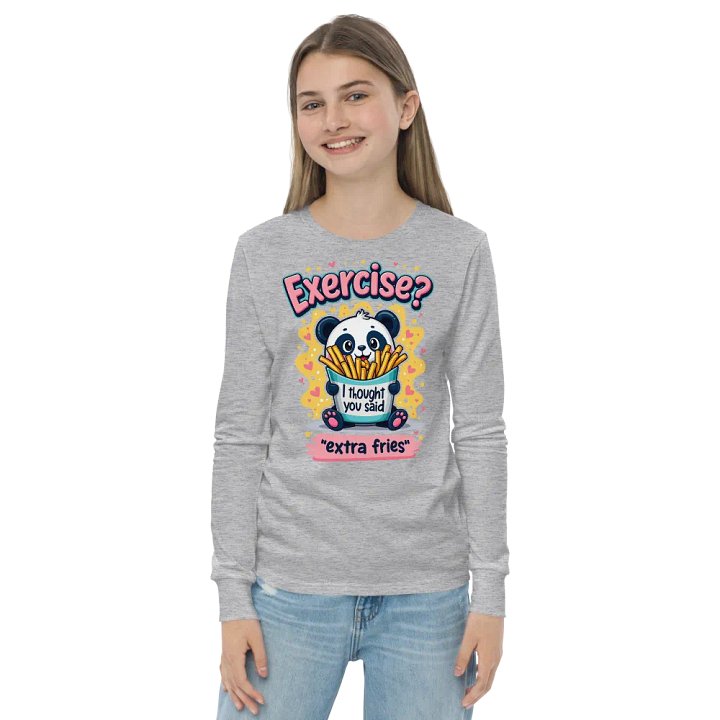 Panda Fries Long Sleeve Tee product image (21)