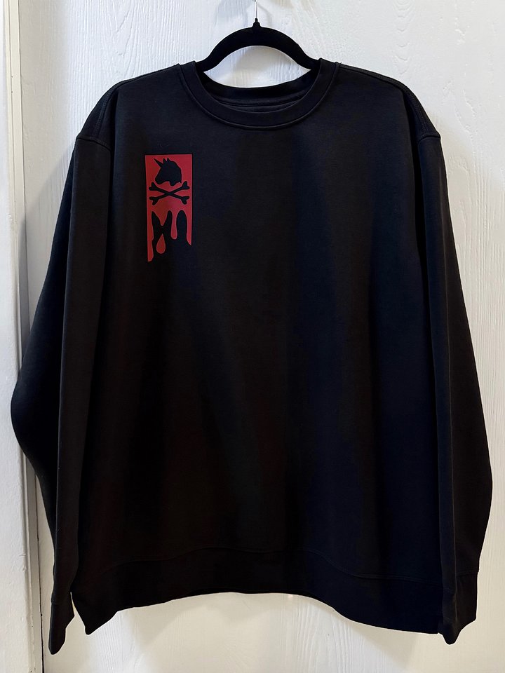 “VAMP GANG” Black Crewneck Sweatshirt *New Design* product image (2)