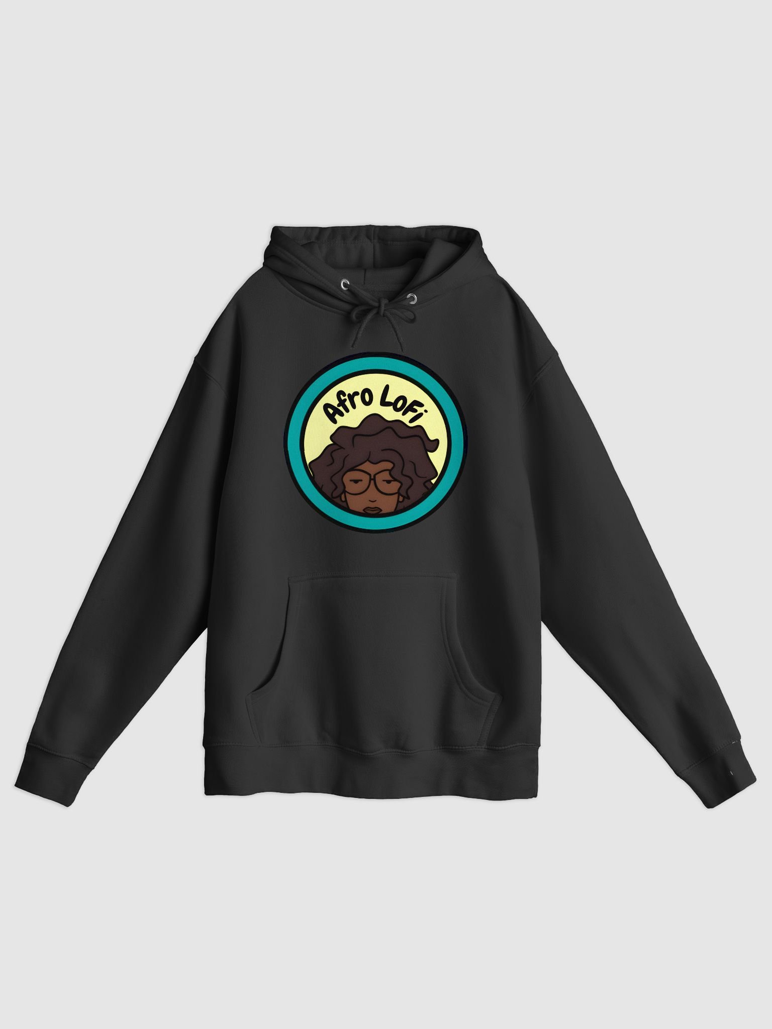 Afro LoFi Music Logo Hoodie product image (2)