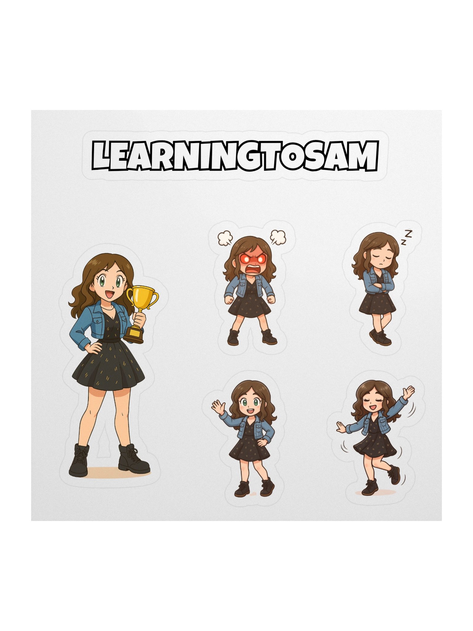 LearningtoSam Stickers product image (1)