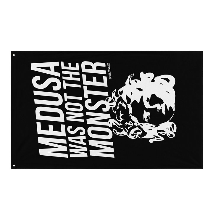 FUTILE DEVICE: MEDUSA WAS NOT THE MONSTER (FLAG) product image (1)