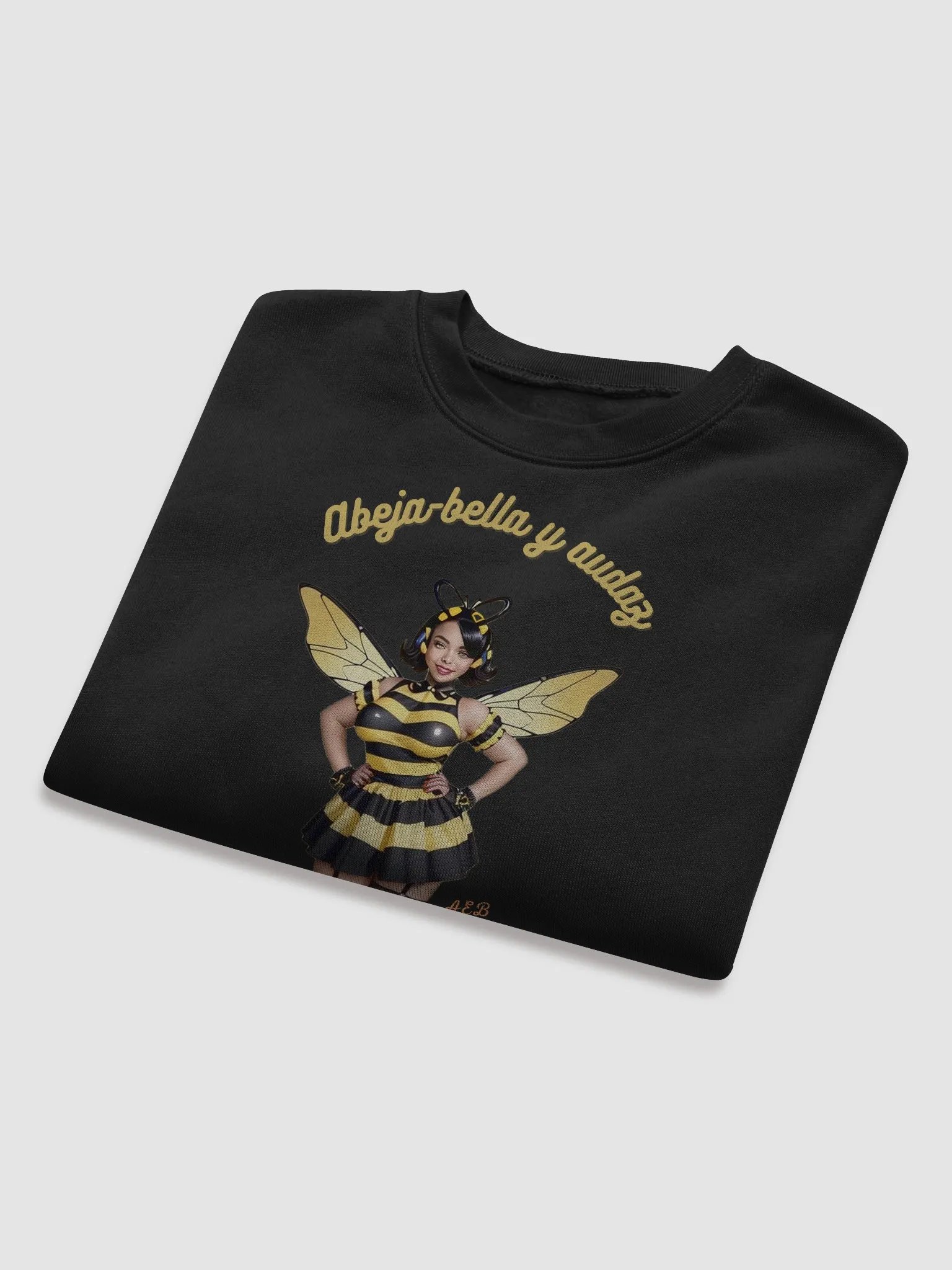 Bee-utiful Buzz Crop Sweatshirt product image (8)