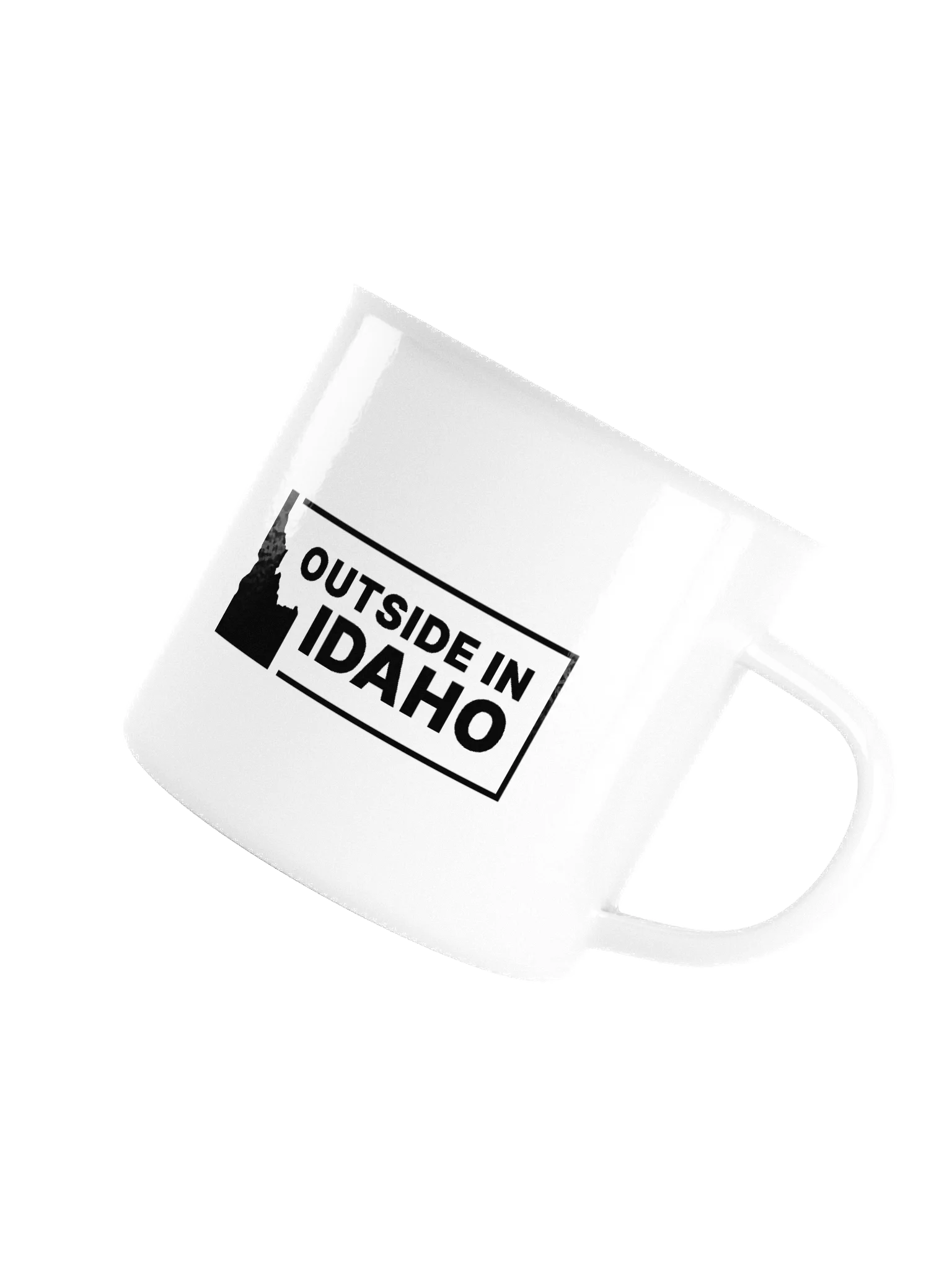 Outside in Idaho Enamel Mug product image (5)