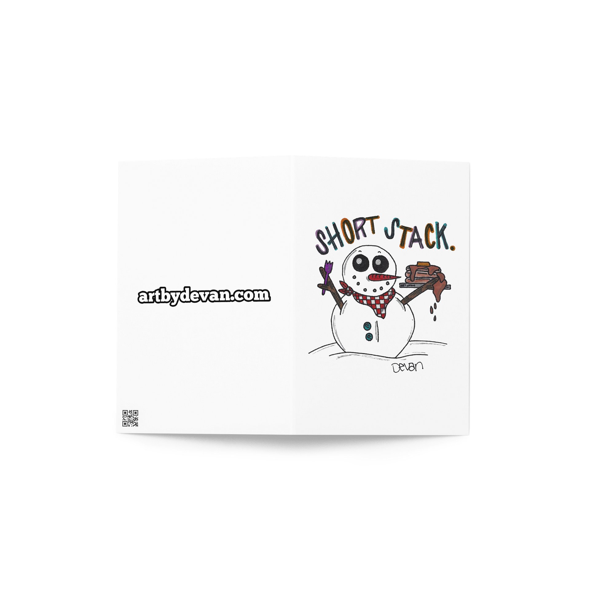 Snow Peeps: Short Stack Card product image (2)