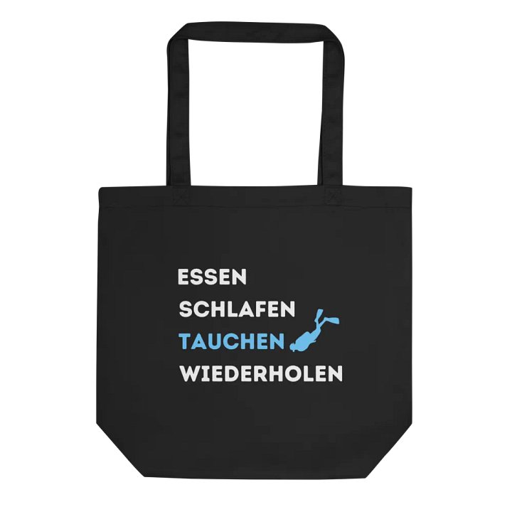 Essen Schlafen Tauchen Tote Bag product image (2)