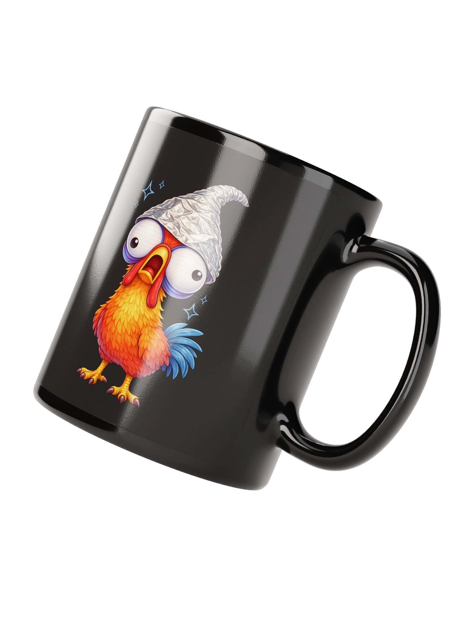 Whimsical Chicken Conspiracy Mug product image (8)