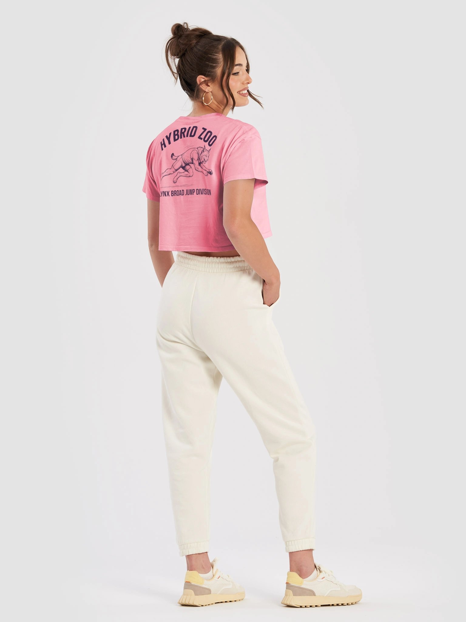 HYBRID ZOO – Lynx Crop Top product image (4)