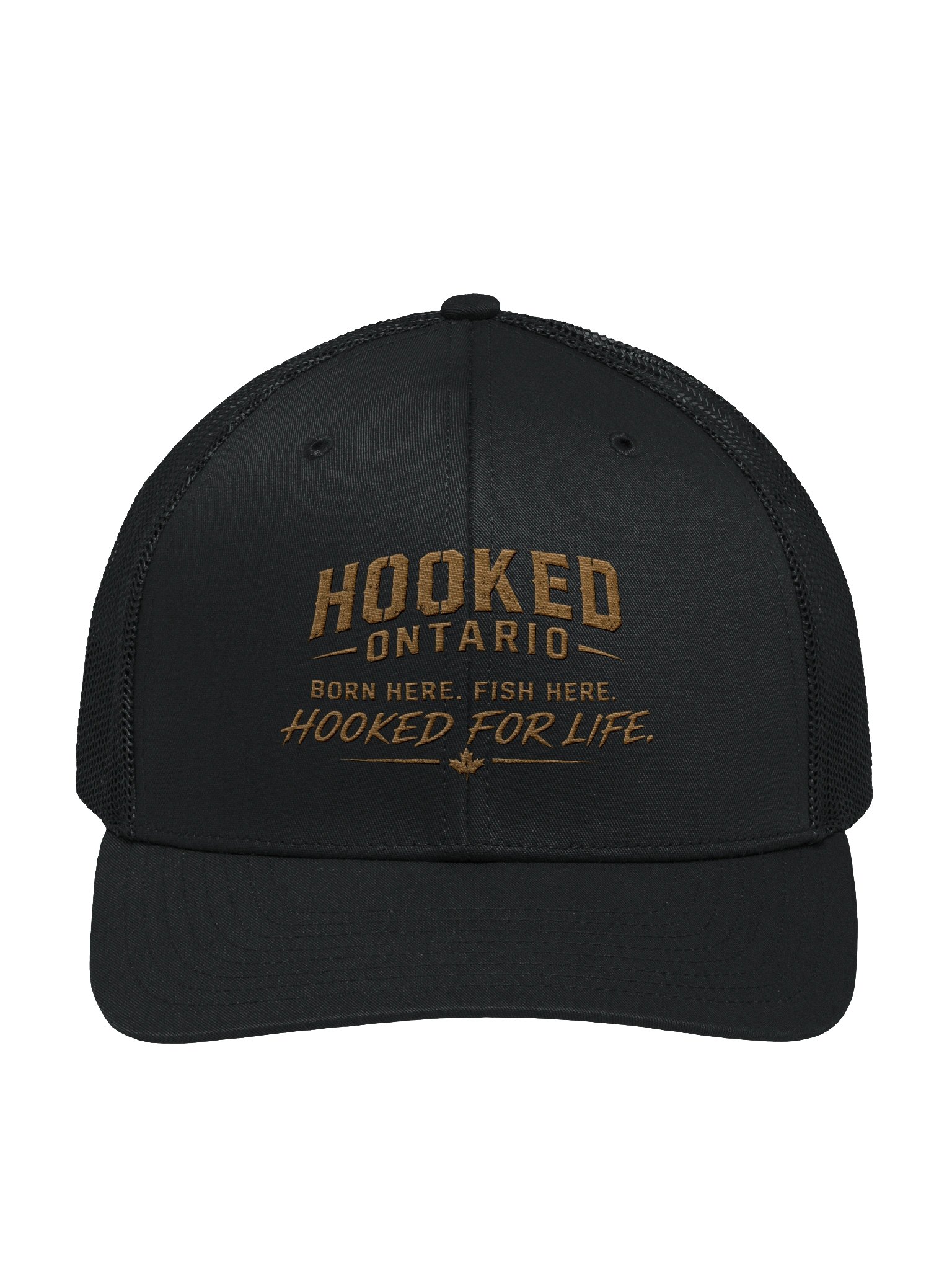 Hooked Ontario Fishing Trucker Hat