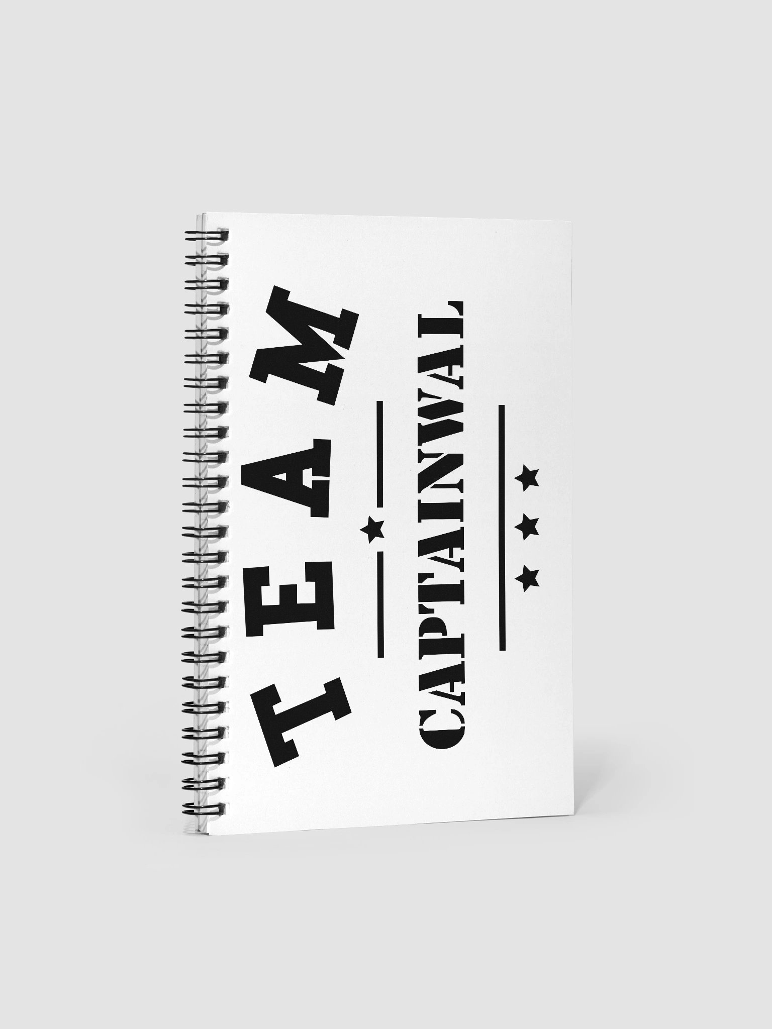 Team Captainwal Notitieblok product image (1)