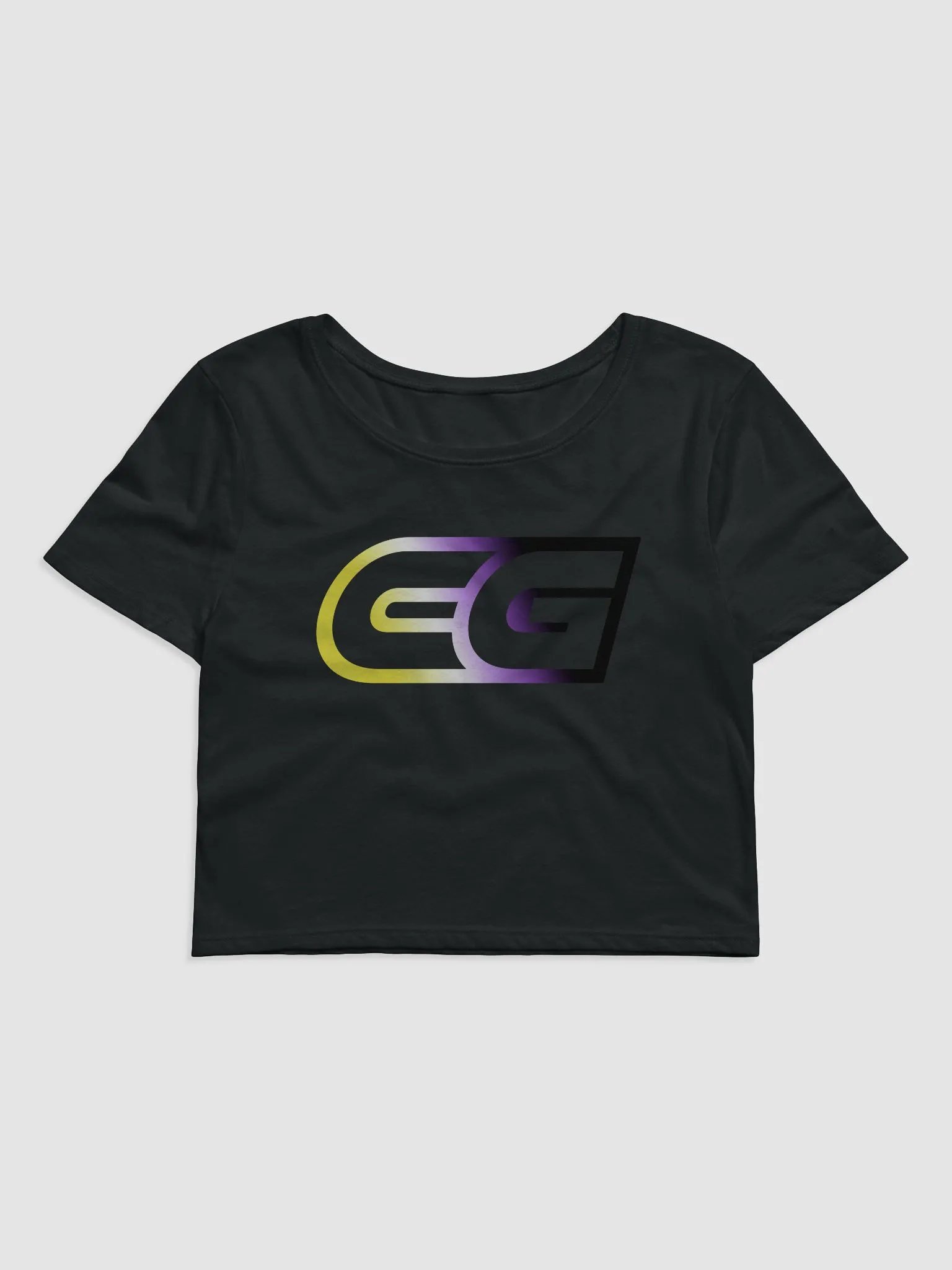 Non-Binary Pride Crop Top product image (1)