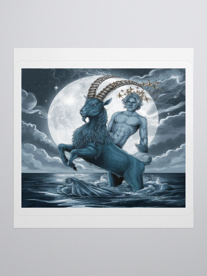 Capricorn Cosmos Kisscut Sticker product image (3)