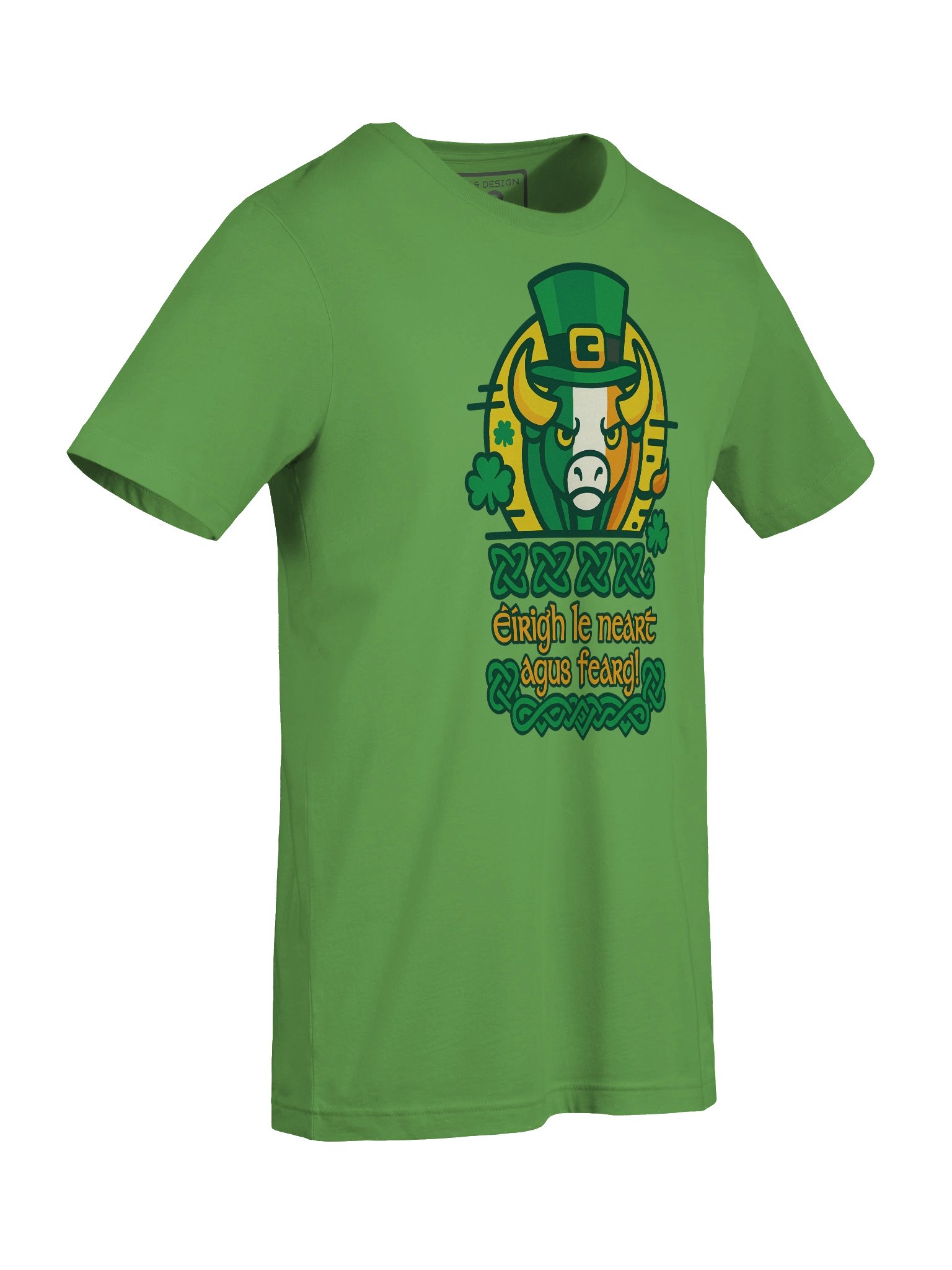 Éirigh Power Tee – Celtic Fury Meets Street Art Swagger" product image (3)