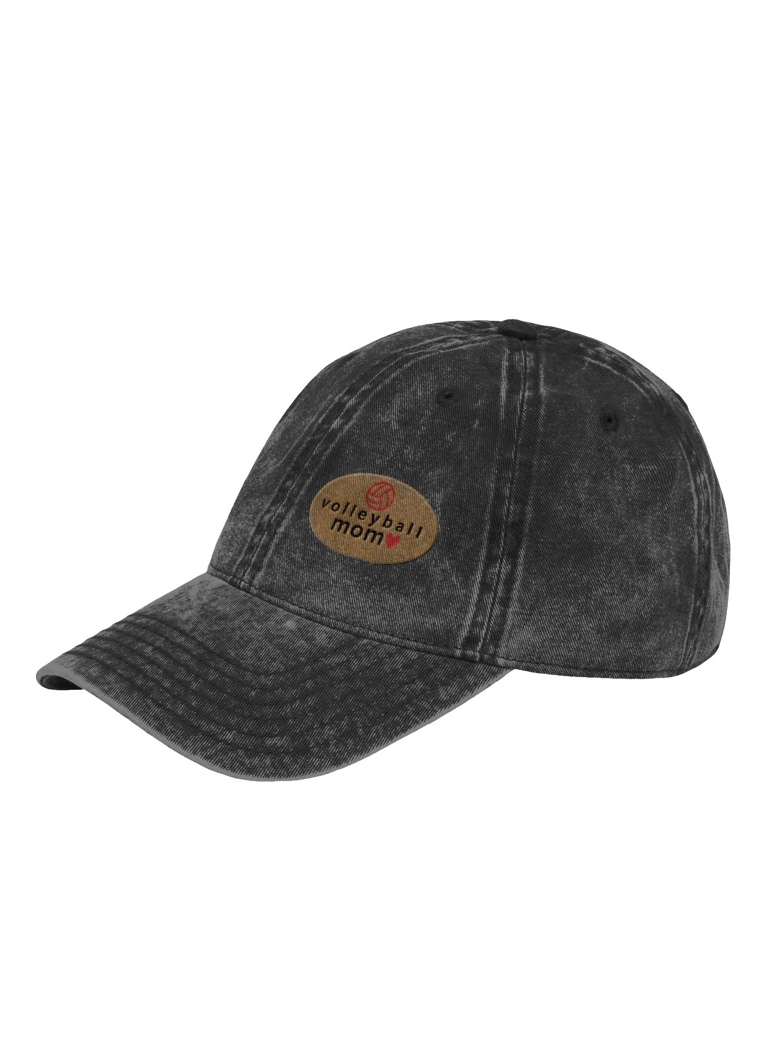 Volleyball Mom Vintage Wash Embroidered Cap product image (4)