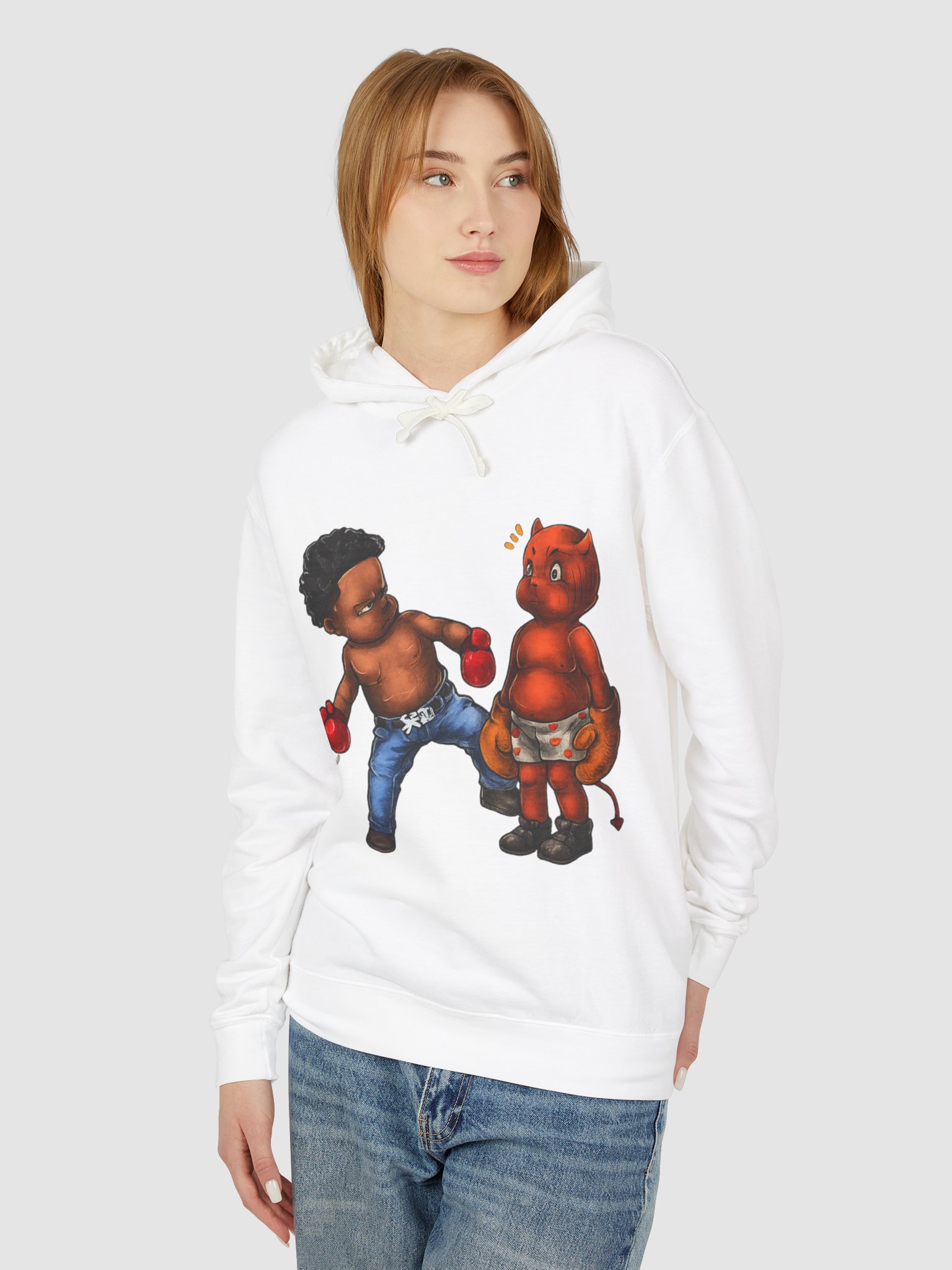 Punch the Devil Hoodie product image (2)