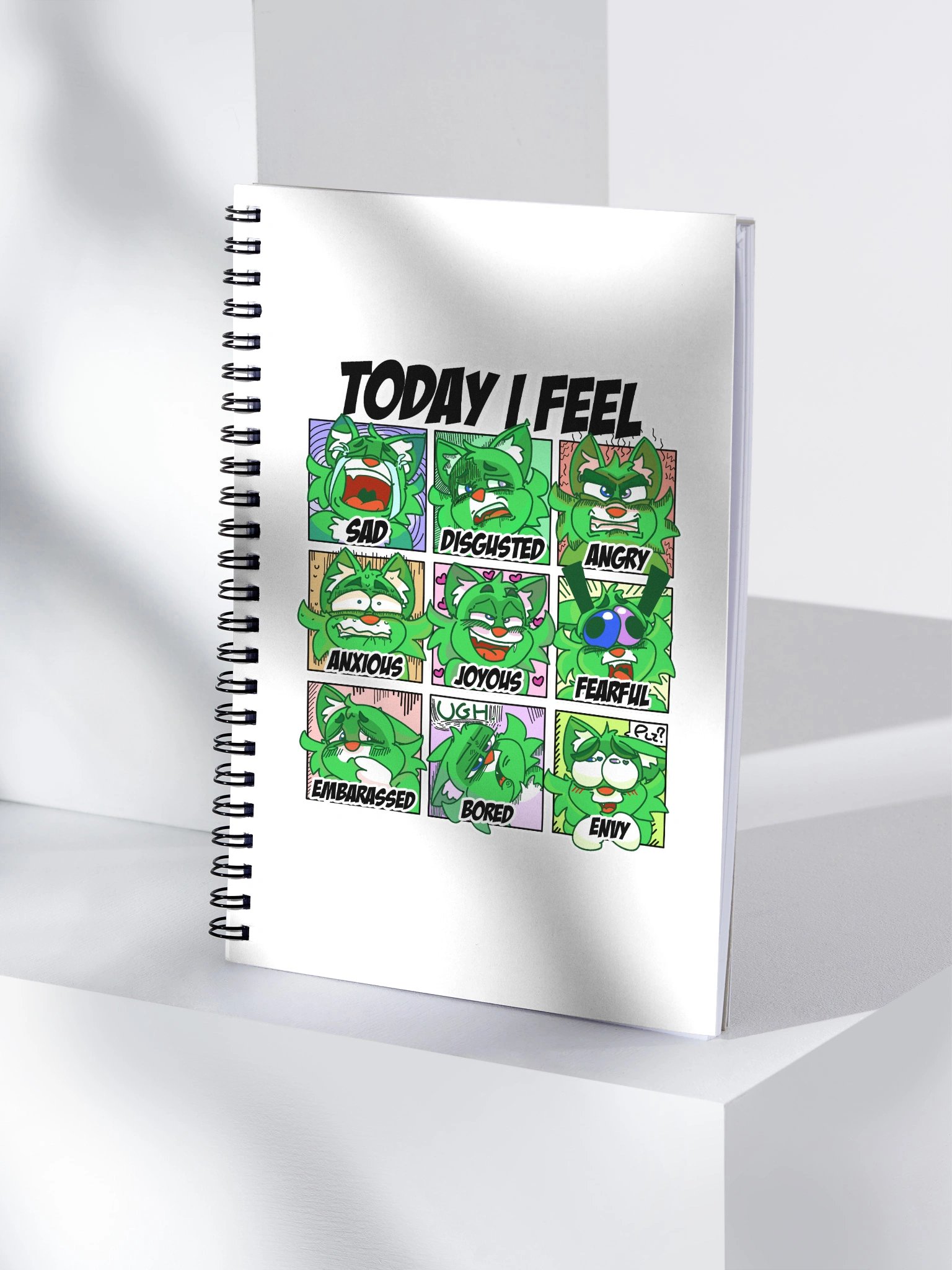 Today I feel... (d20) Notebook product image (4)