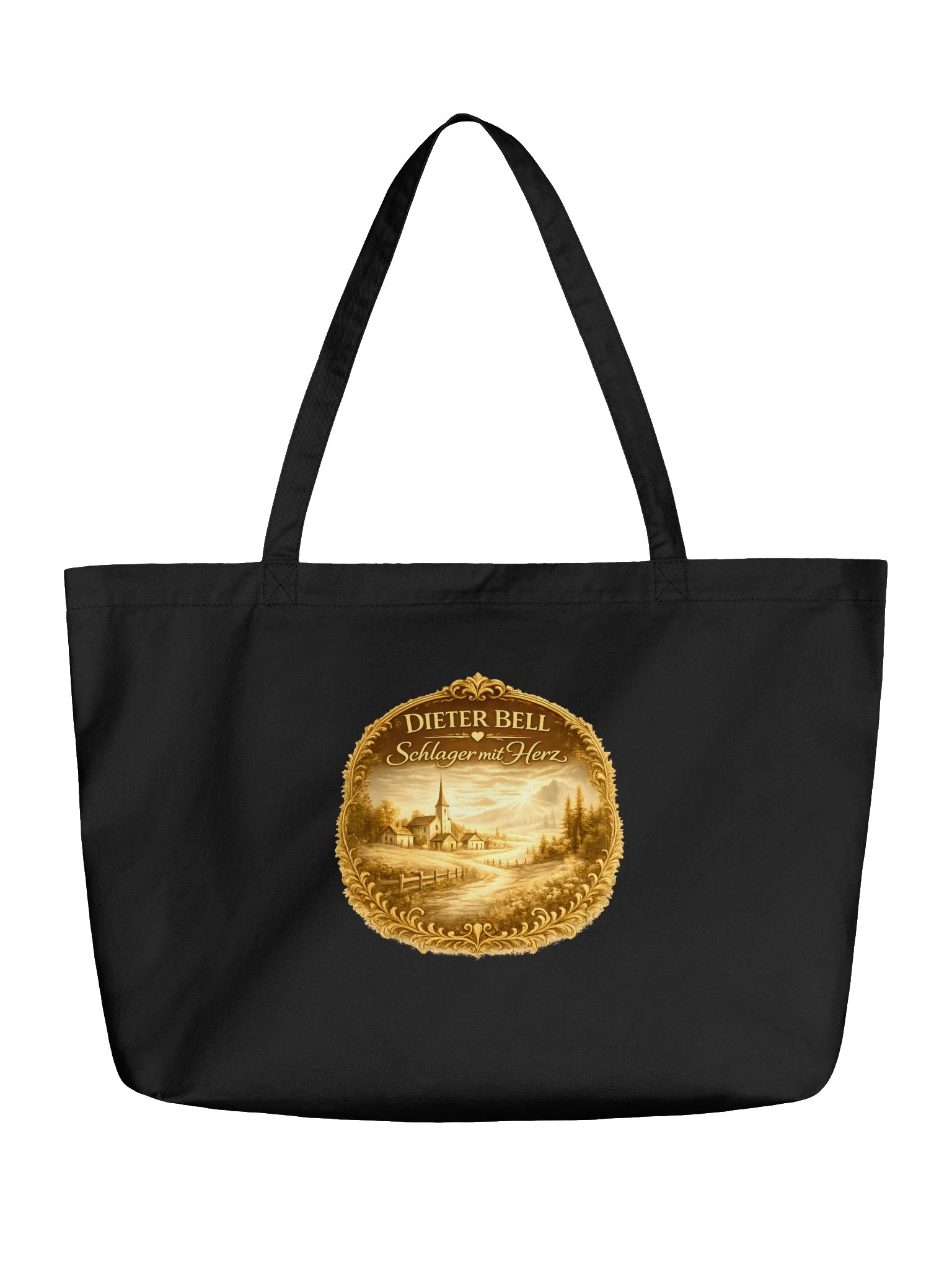 Dieter Bell – Schlager mit Herz Bio-Baumwolltasche product image (1)