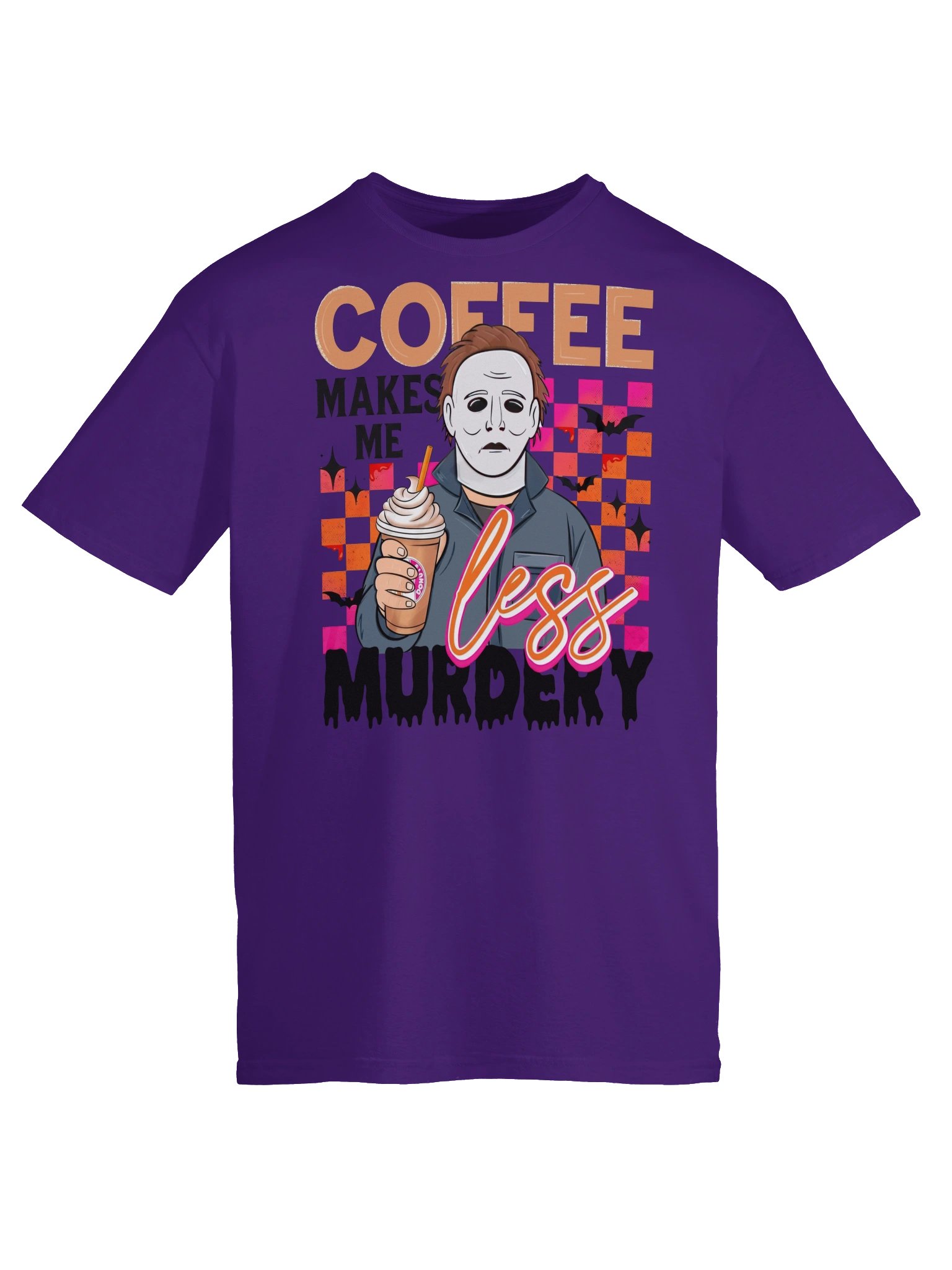 Coffee Makes Me Less Murdery Tee product image (23)