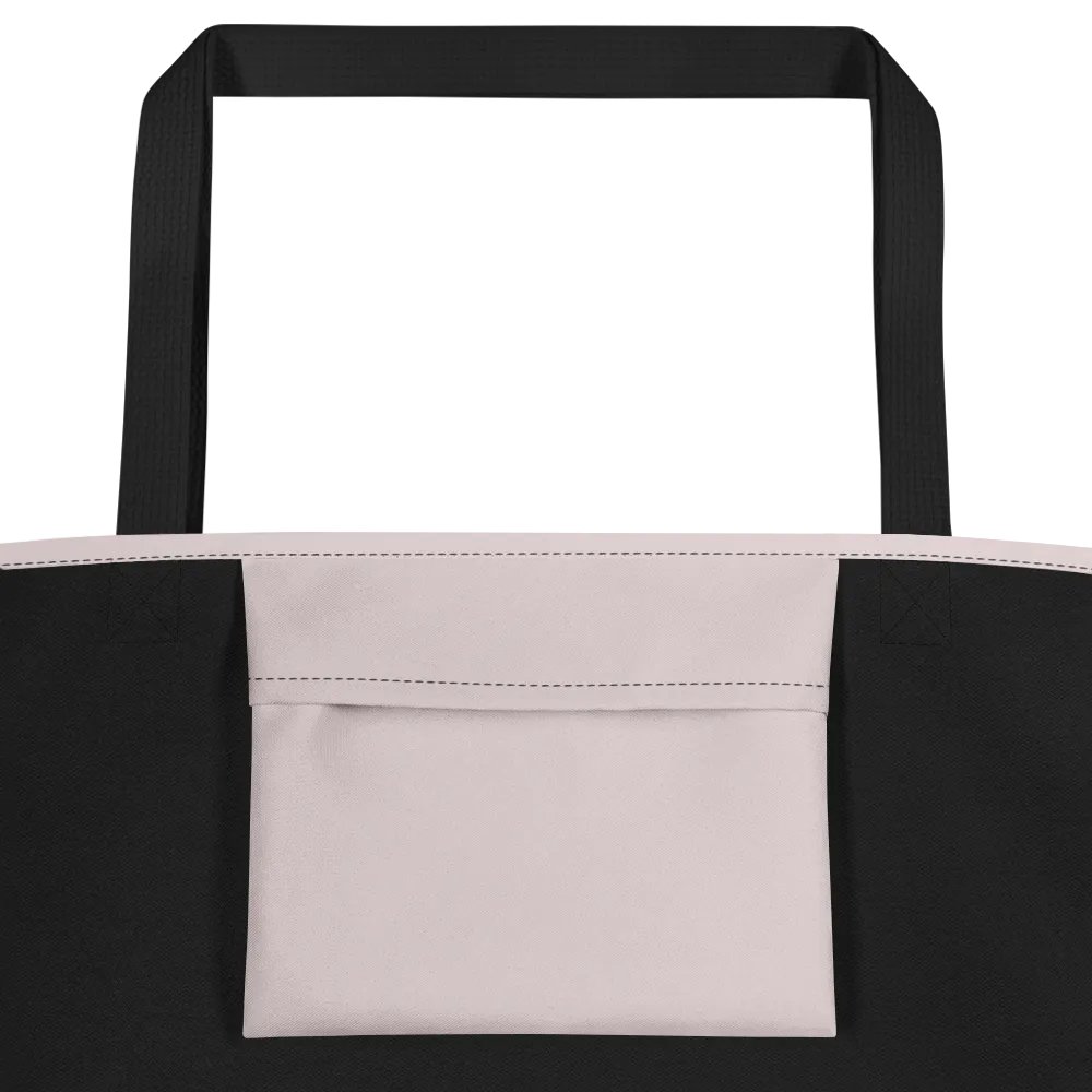 Large Tote Bag w/ Pocket LTFB0112 product image (2)
