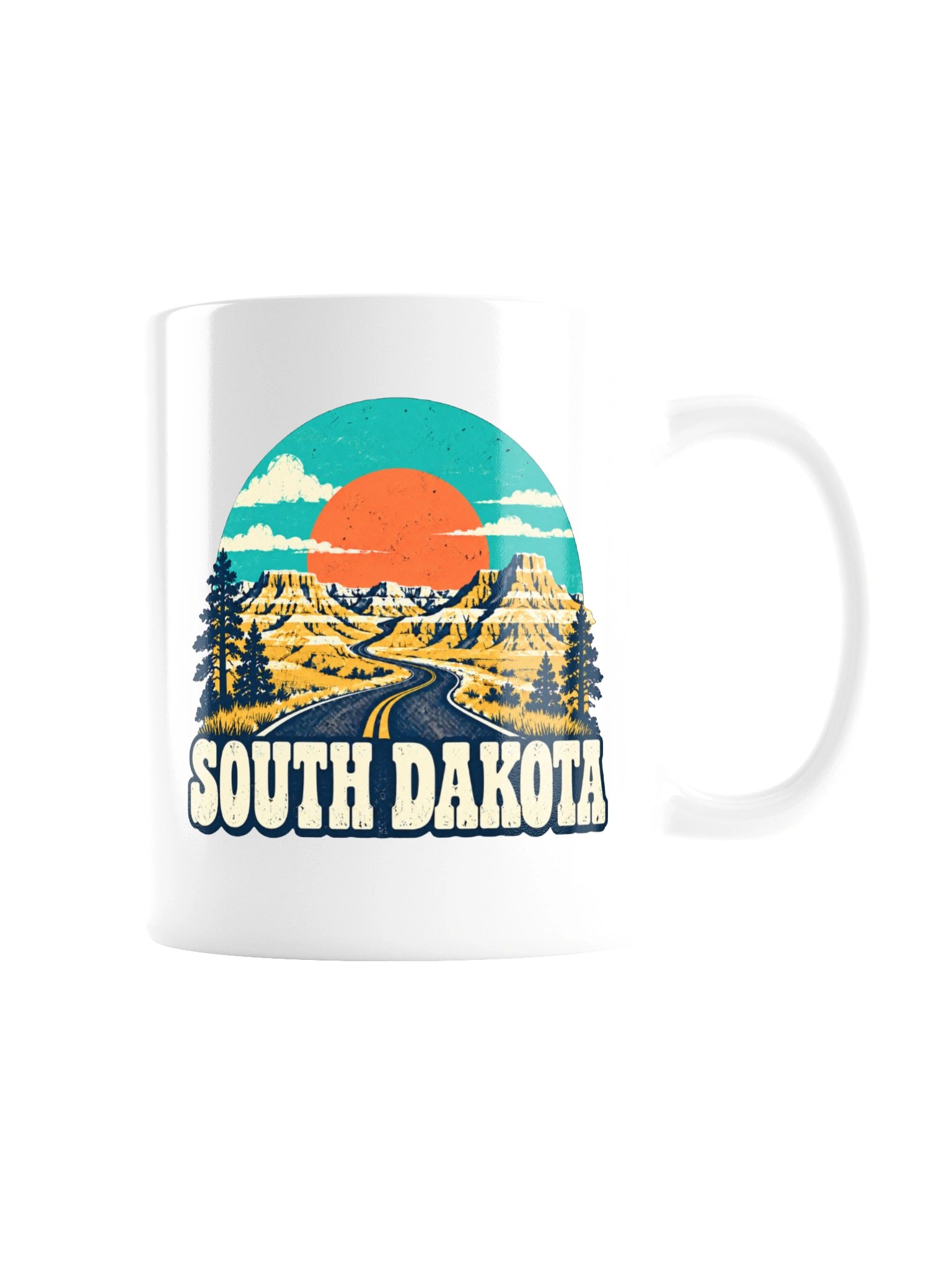 South Dakota Badlands Coffee Mug product image (4)