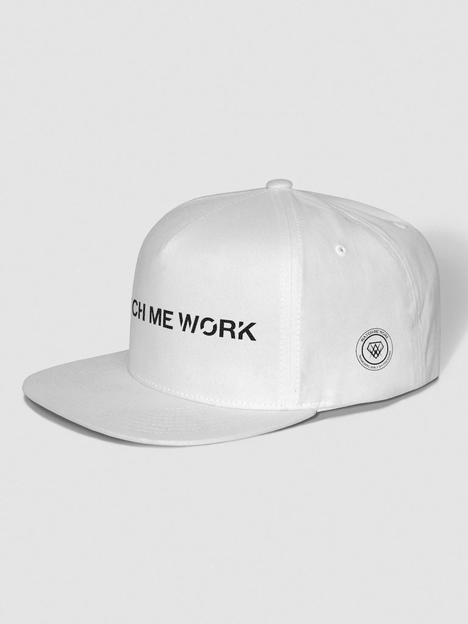 WatchMeWork Signature SnapBack - White product image (2)