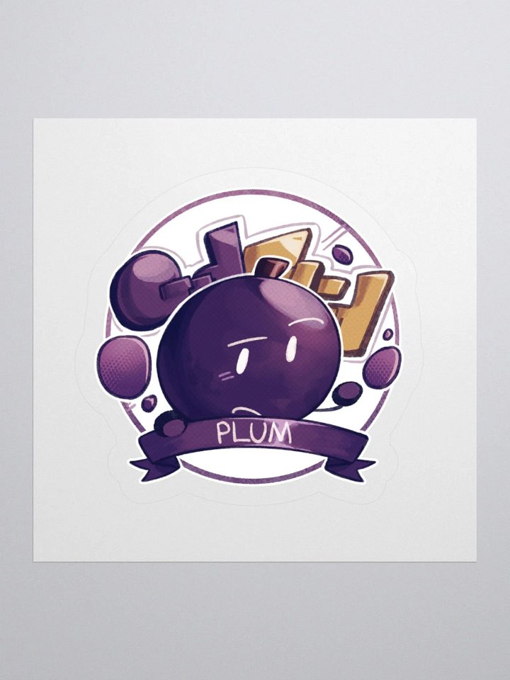 Plum Sticker product image (1)