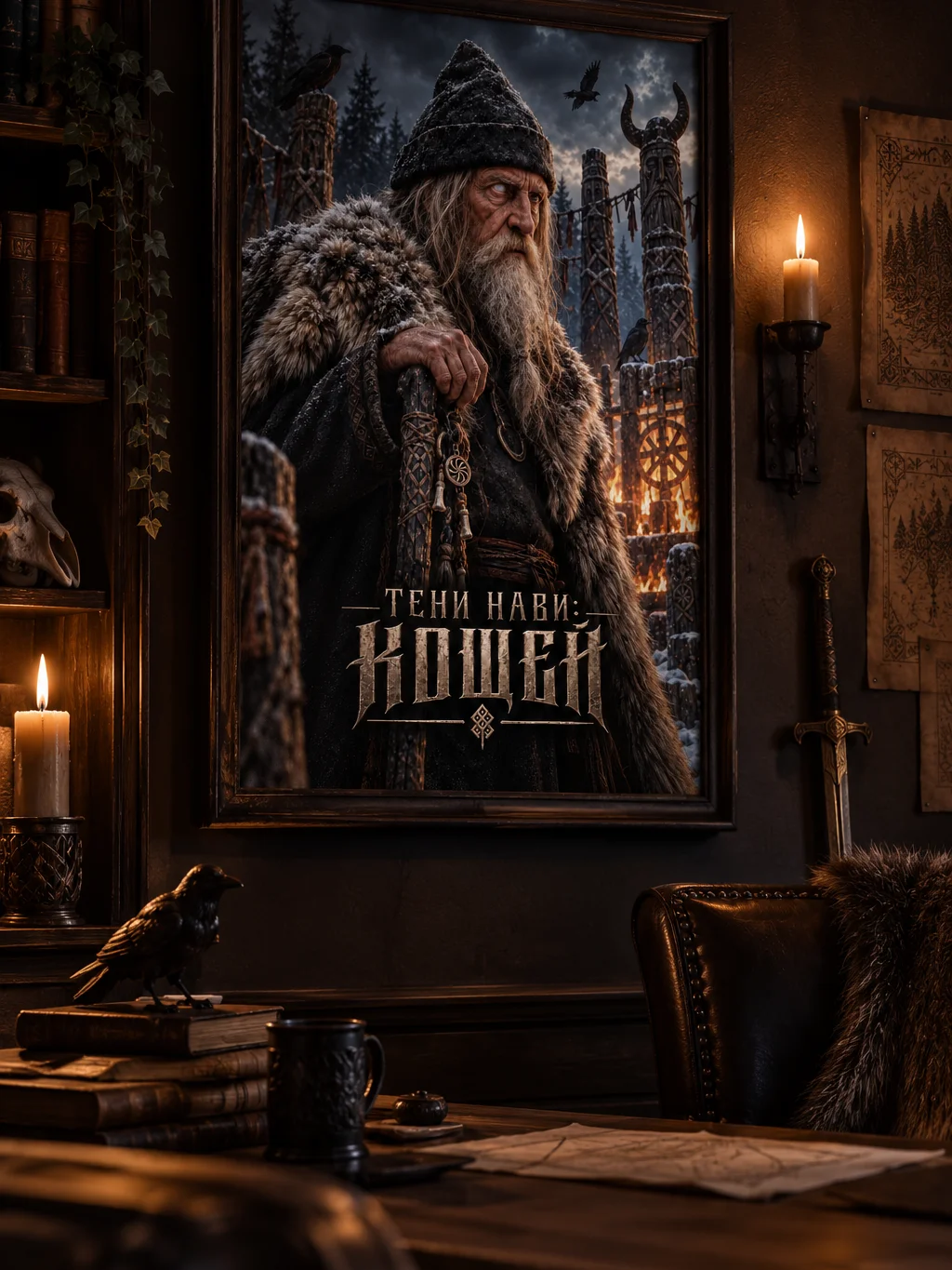 Digital Poster "Velemudr" from the series Shadows of Nav: Koschei product image (1)