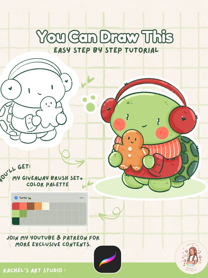 Festive Turtle Palette 🐢 product image (1)