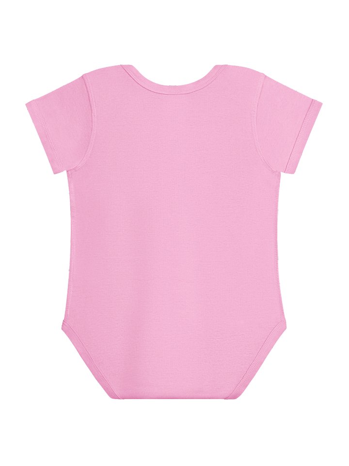 Silly Dinosaur Band Baby Bodysuit (Pink) product image (2)