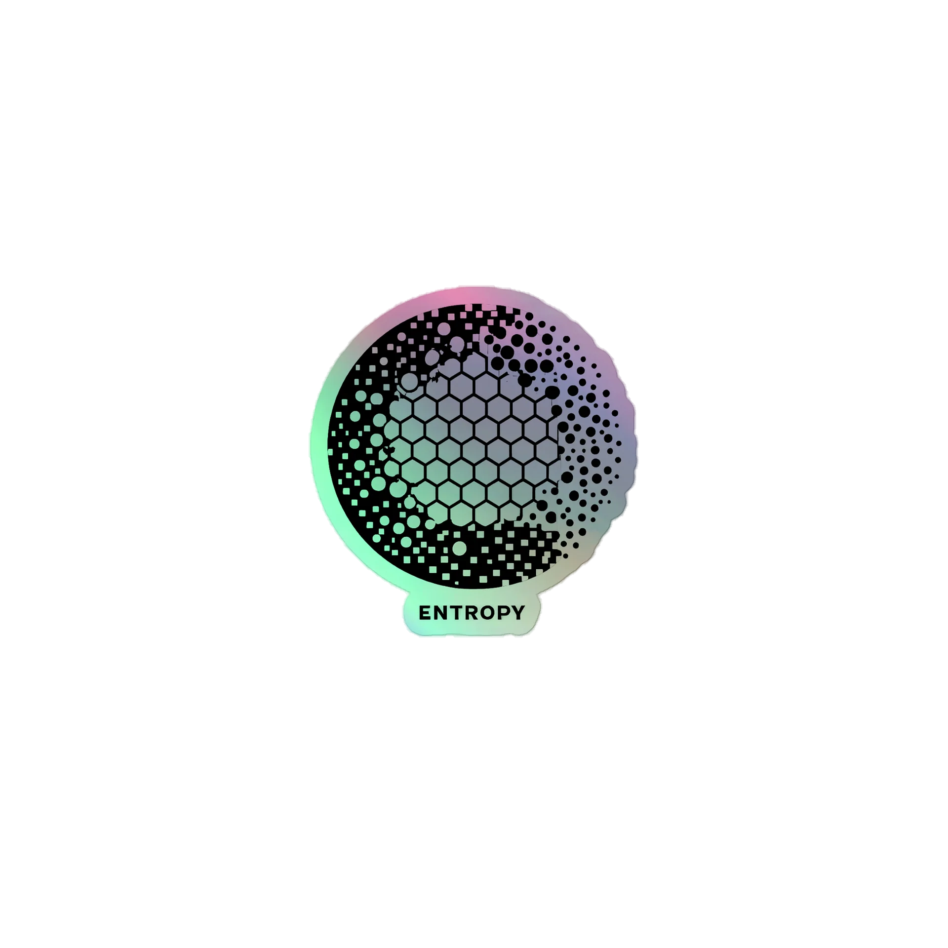 Entropy Holographic Sticker product image (1)