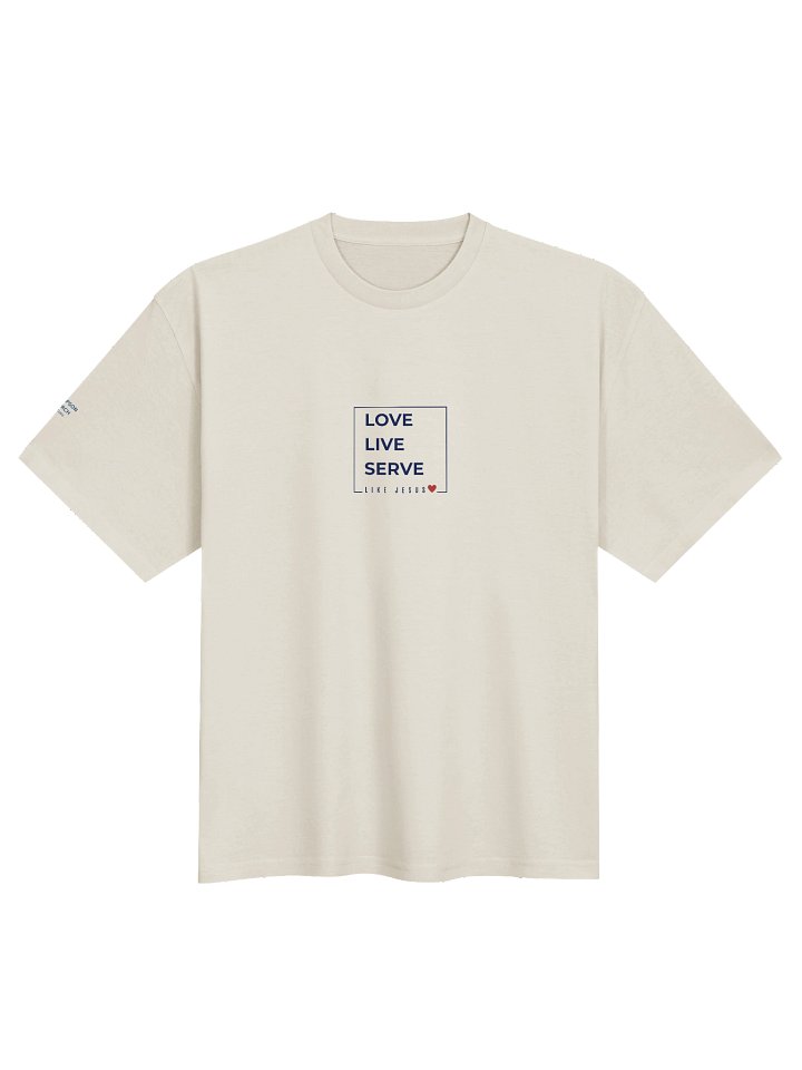 Love. Live. Serve. Like Jesus T-Shirt product image (1)