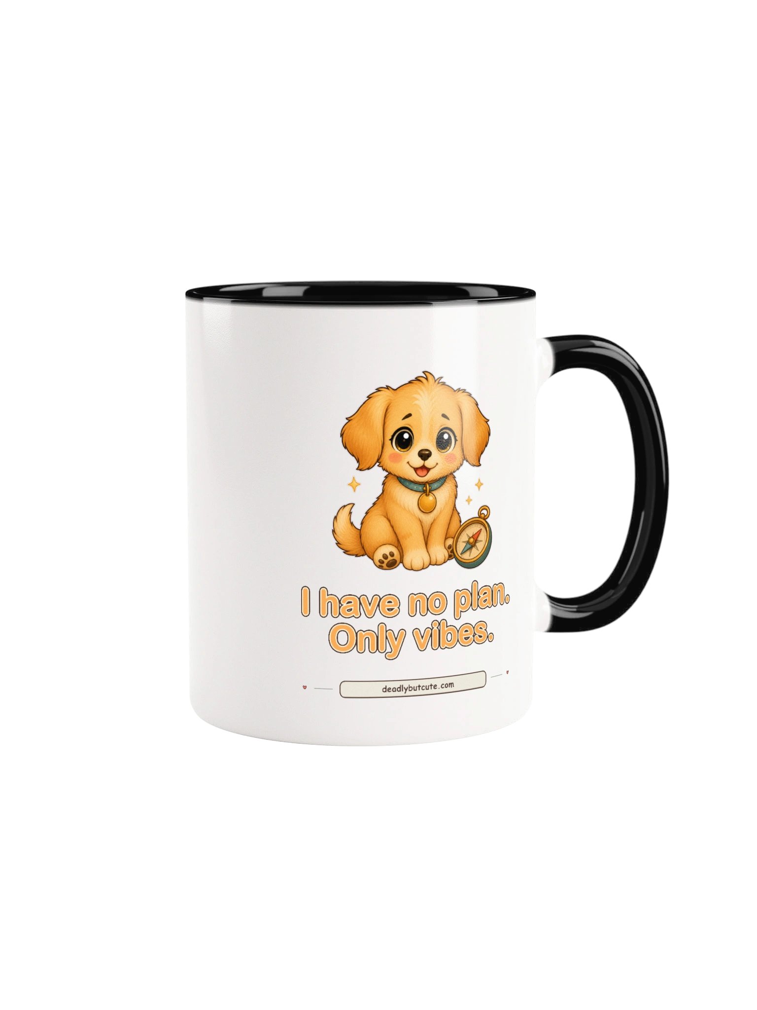 Biscuit - I have no plan. Only vibes mug product image (15)