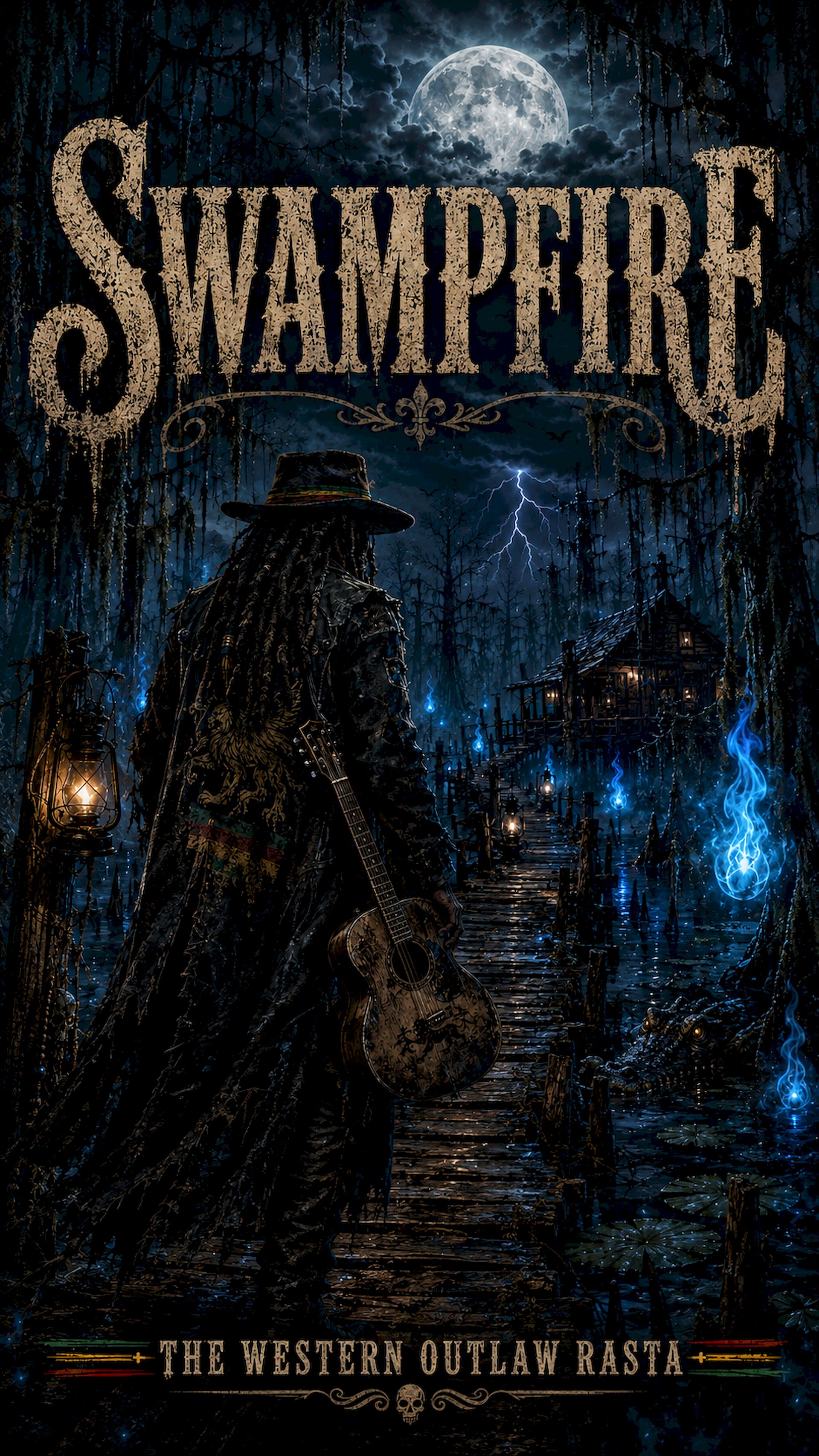 SWAMPFIRE — The Western Outlaw Rasta | Neko Wear+ product image (6)