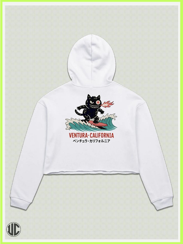 UnkoCon – Ventura CA Surfer Crop Hoodie product image (1)