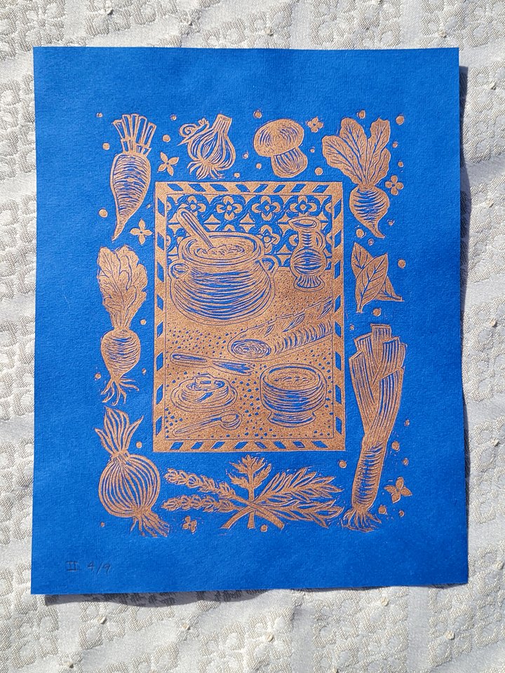 Pottage Block Print product image (1)