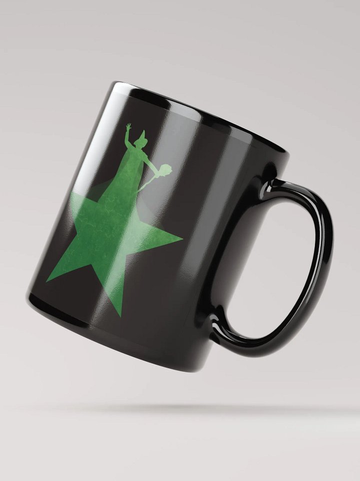 Wicked x Hamilton Mug – Black Glossy Broadway Crossover Coffee Cup product image (2)