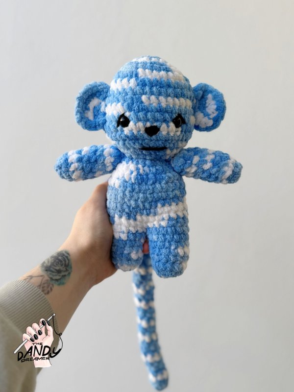 Snuggle Monkey Crochet Pattern | Digital PDF File product image (3)