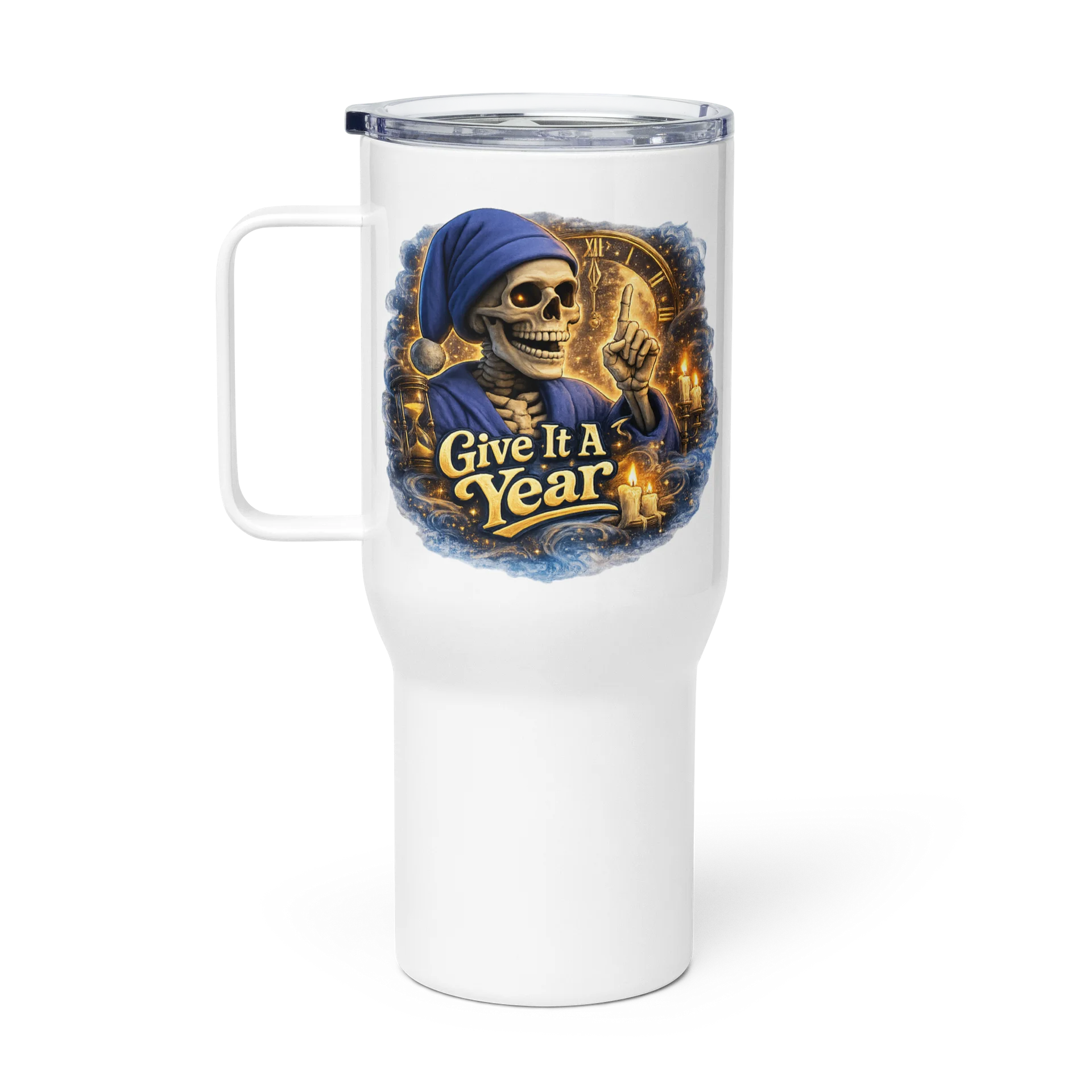 ''Give It A Year'' Travel Mug with a Handle product image (1)