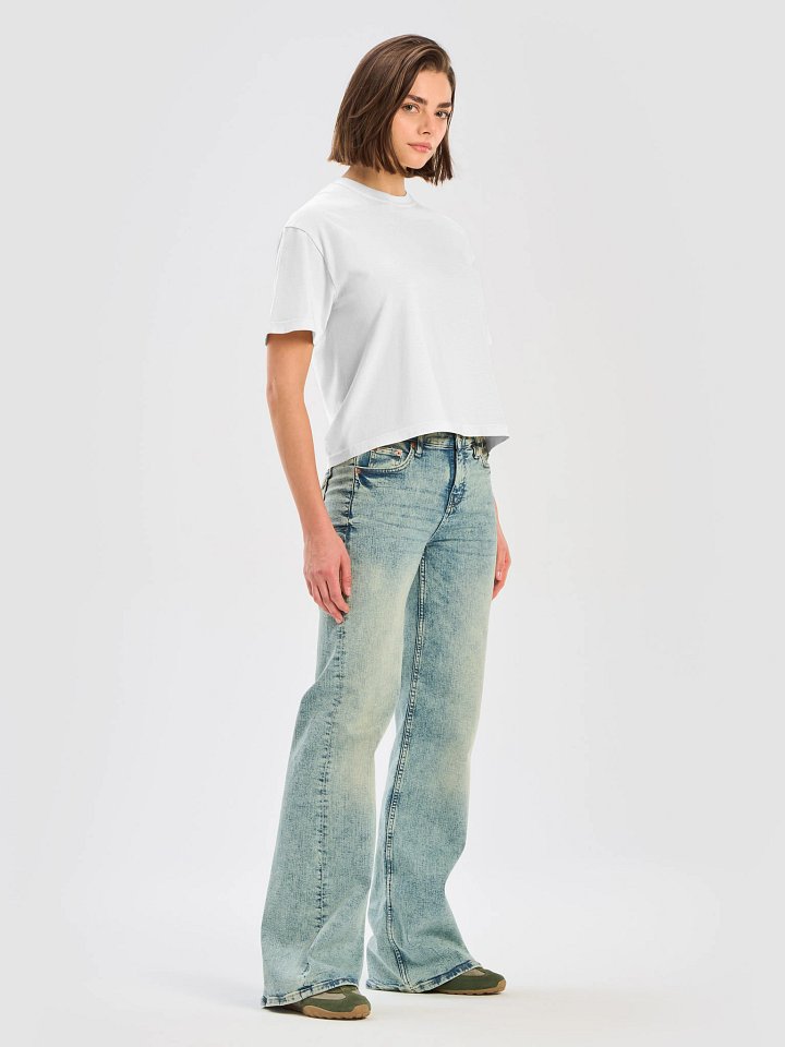 Burgeon Blue - Women's Boxy Tee - Back product image (2)