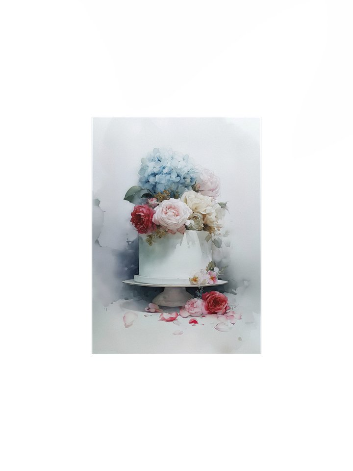 Powder Blue: Pastel Cake Bouquet product image (1)