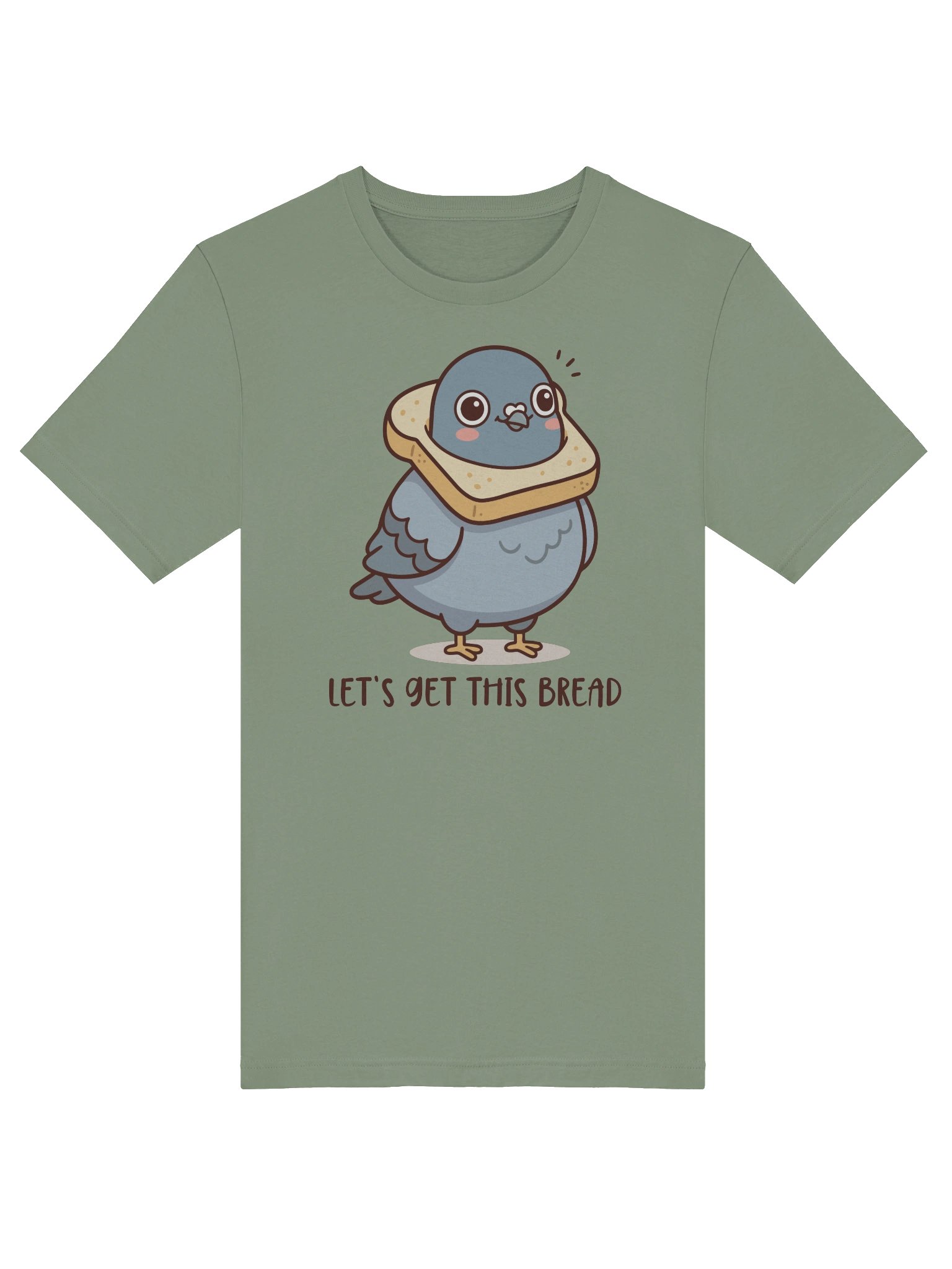 Let's Get This Bread Pigeon Tee product image (5)