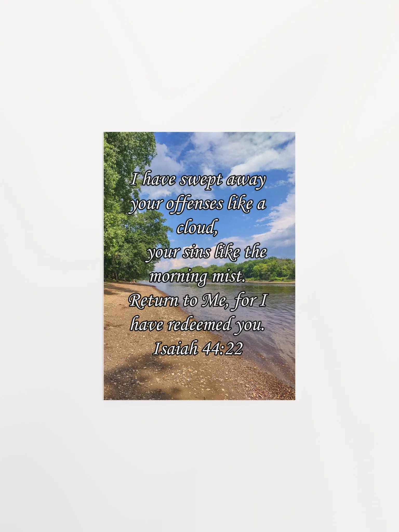 Swept Away Your Offenses - Print product image (3)
