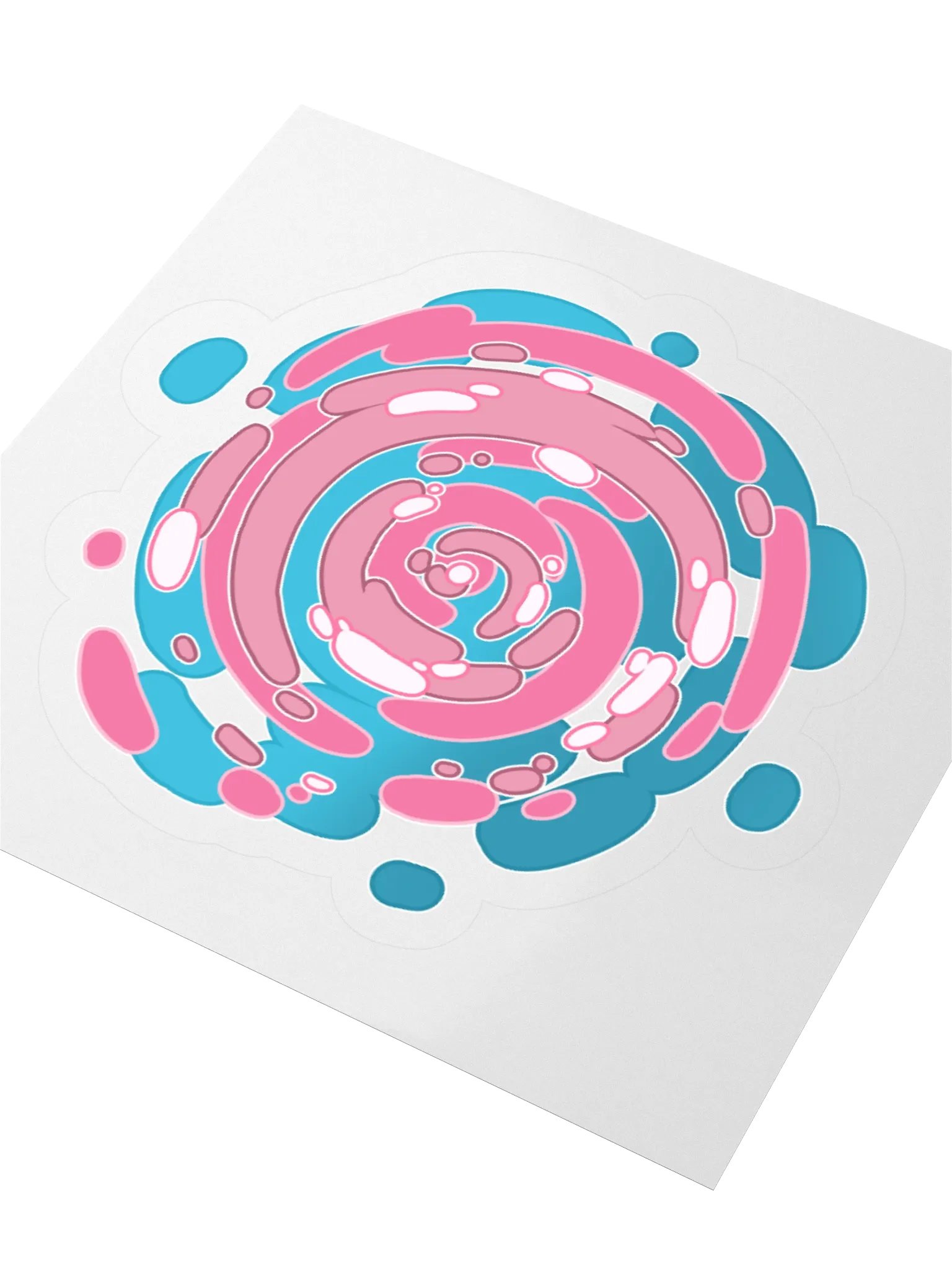 Time Warp Sticker (Trans Pride Flag) product image (3)