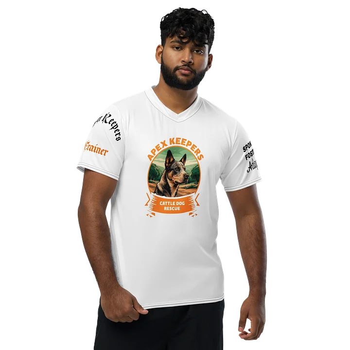 Apex Keepers CattleDog V-Neck | Australian Cattle Dog Rescue Shirt | Herding Breed Trainer Tee product image (1)