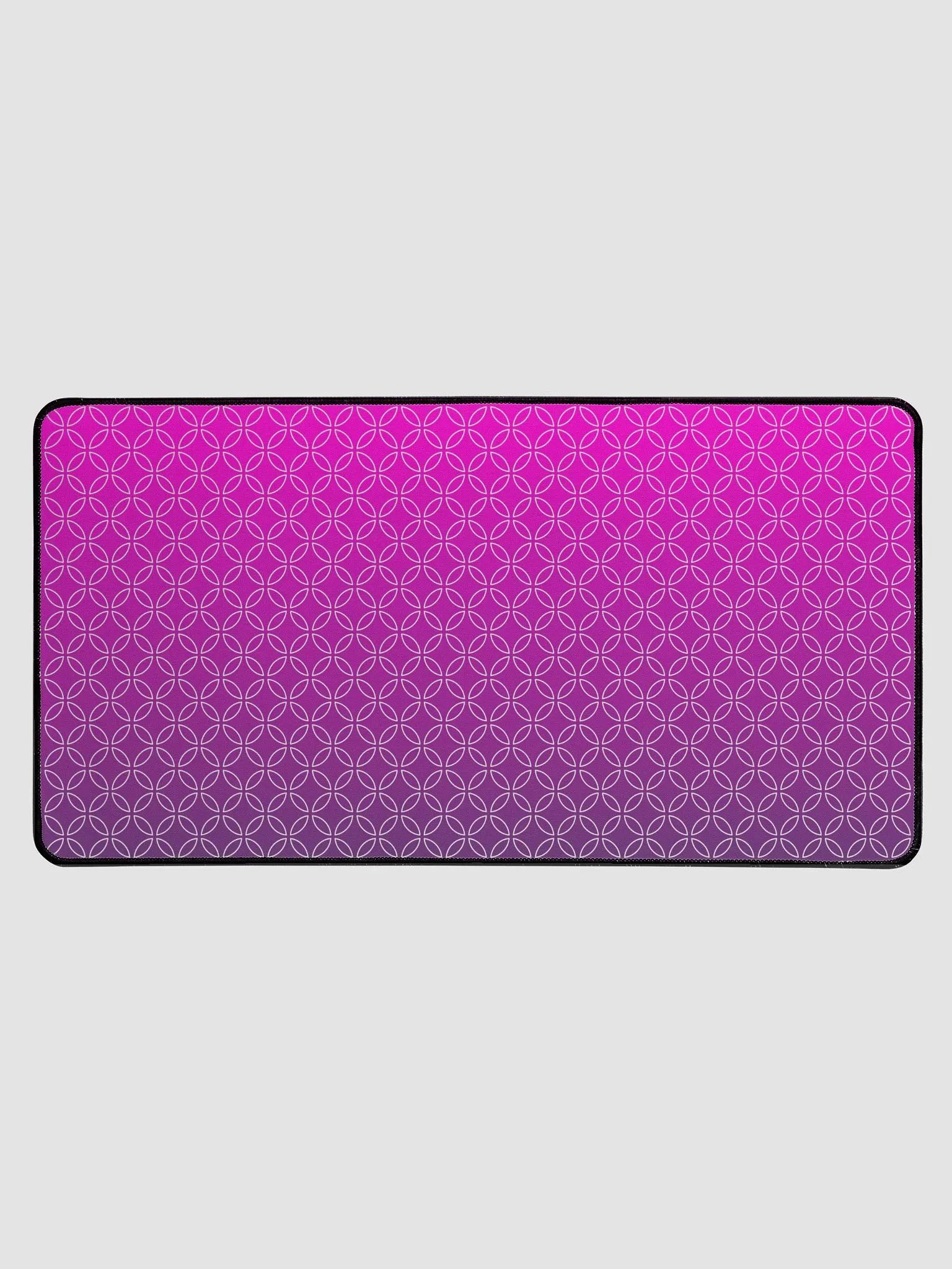 Desk Mat - Japanese Pink Purple Shippo Pattern product image (1)