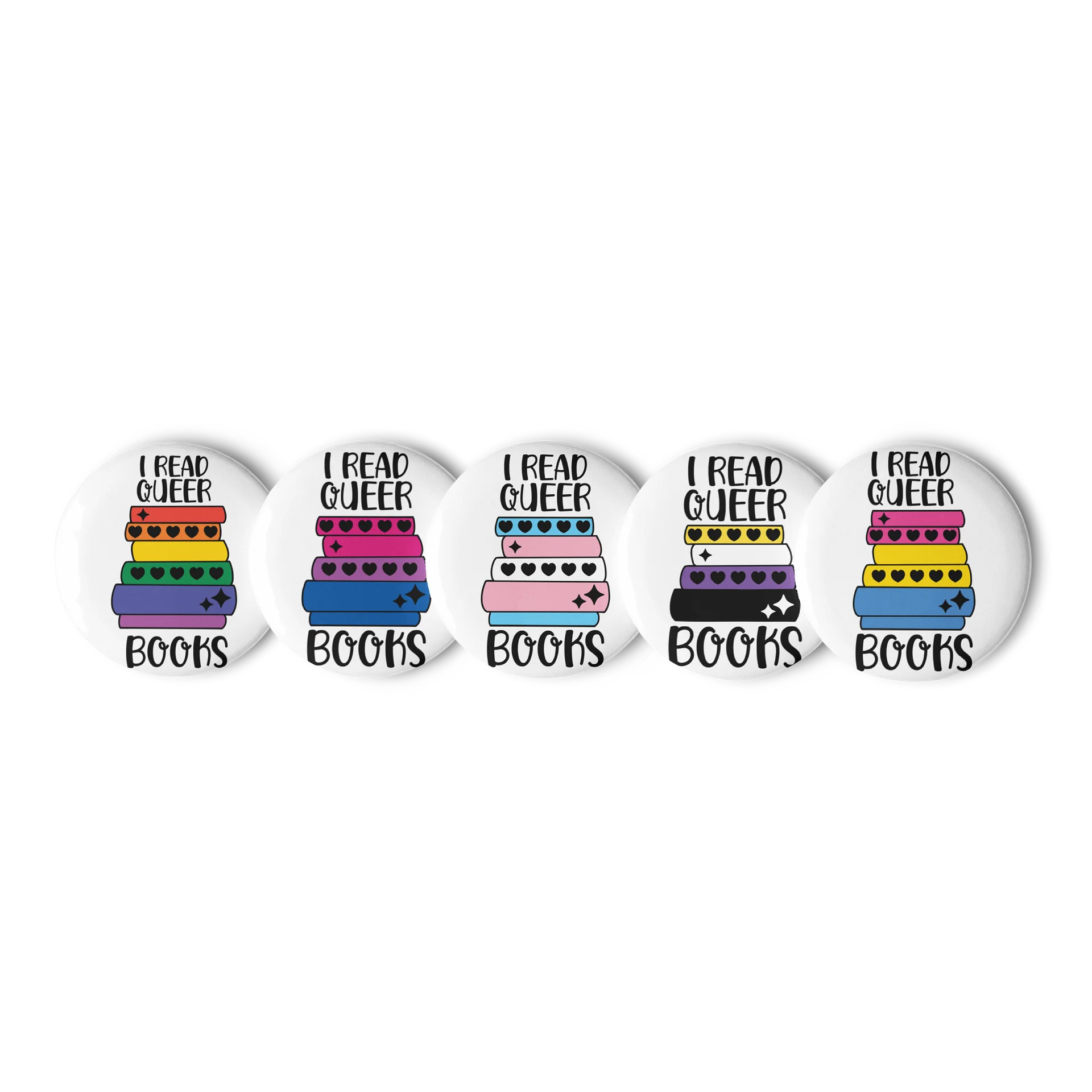 Queer Books Matter Pin Set product image (1)