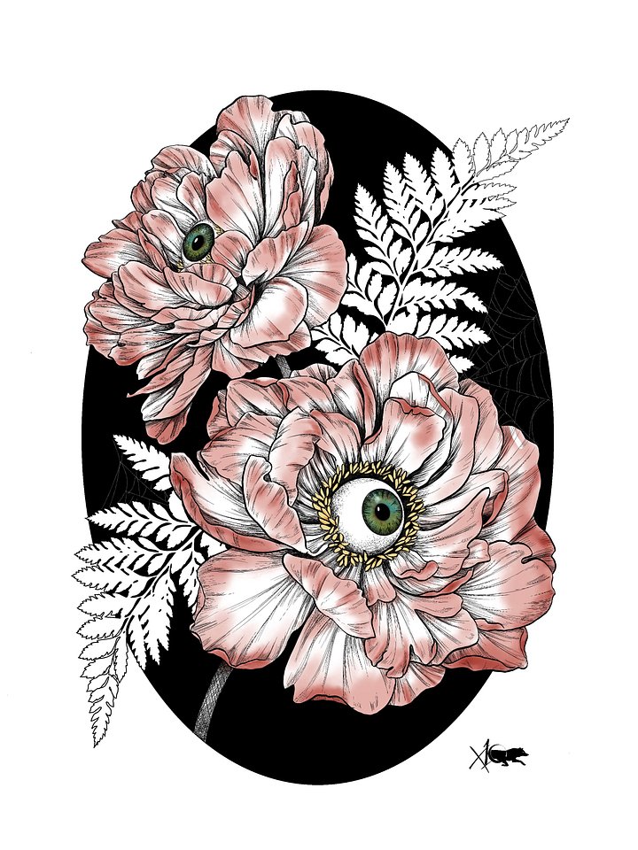With Our Eyes Wide Open Print product image (1)
