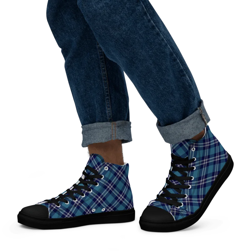 St Andrews Tartan Men's High Top Shoes product image (5)