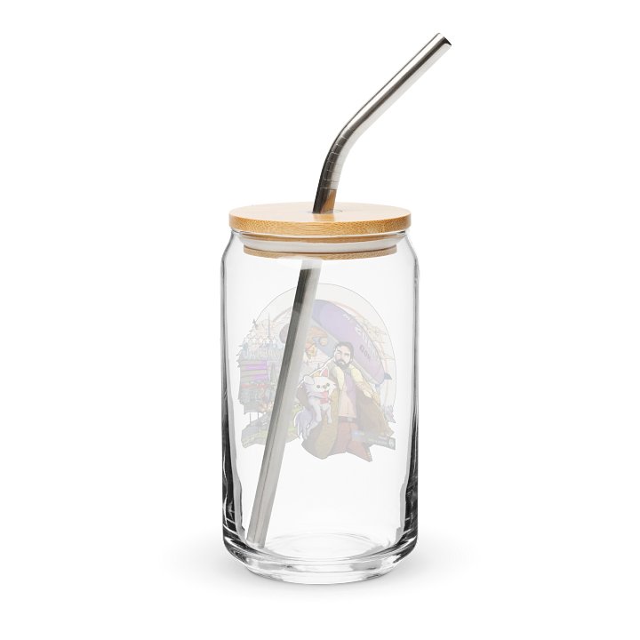 Chaos mod hero Glass Cup product image (2)