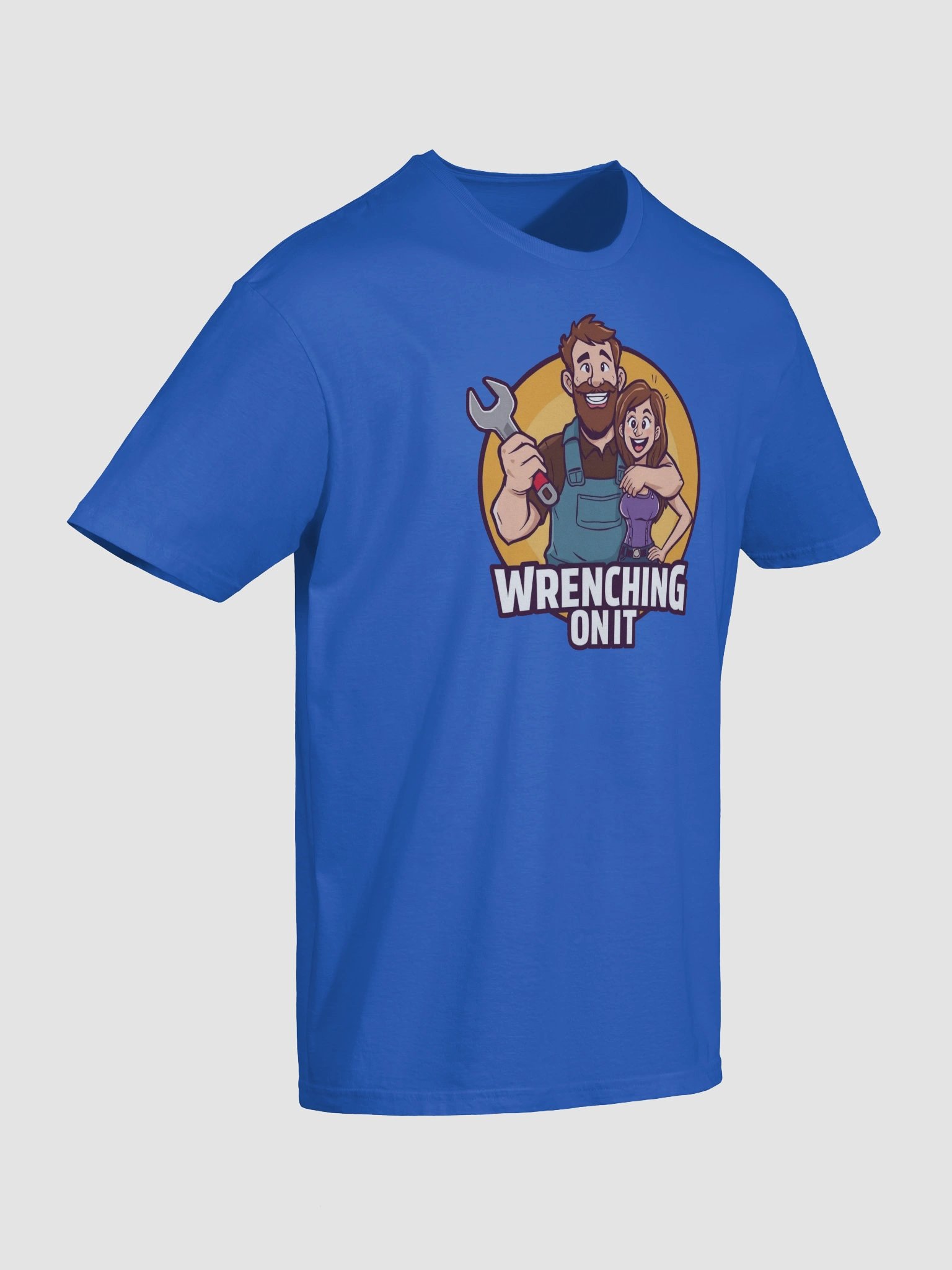 Wrenching On It Car Guy Funny T-Shirt product image (5)