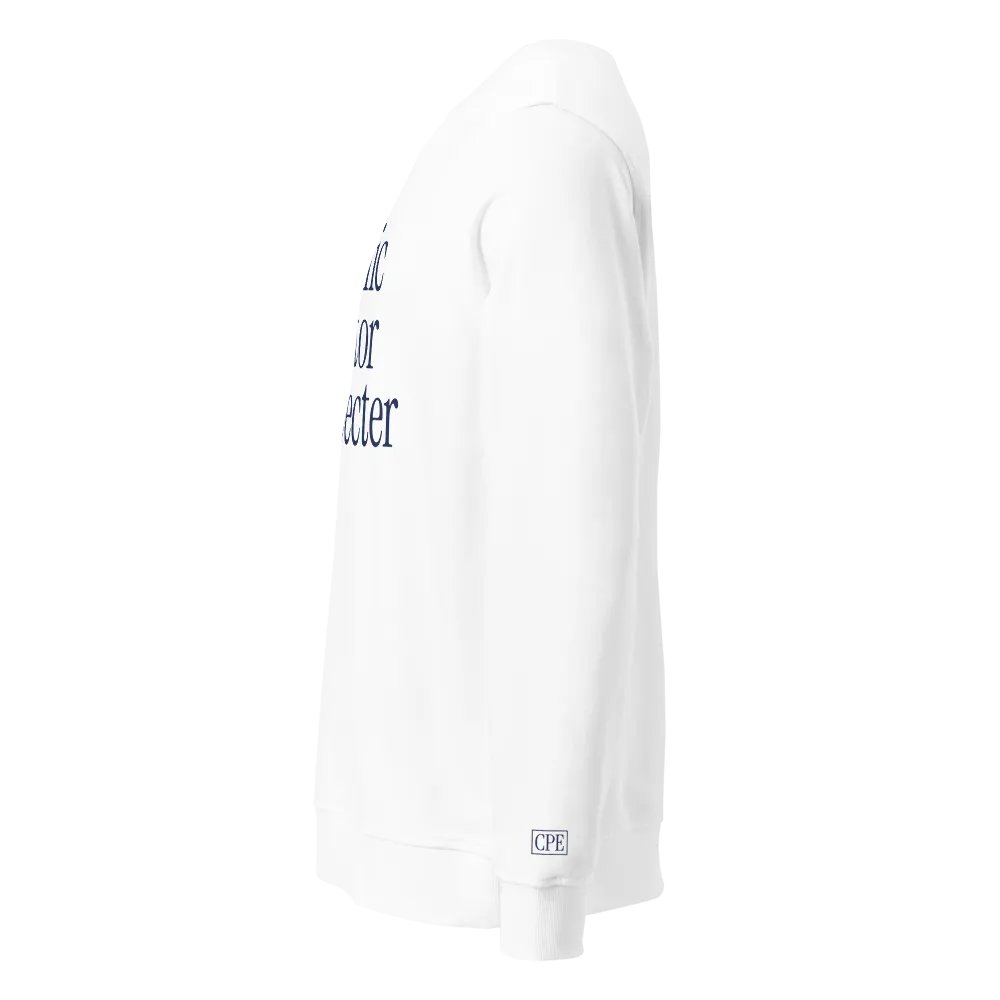 Public Sector Respecter Crewneck (White) product image (3)